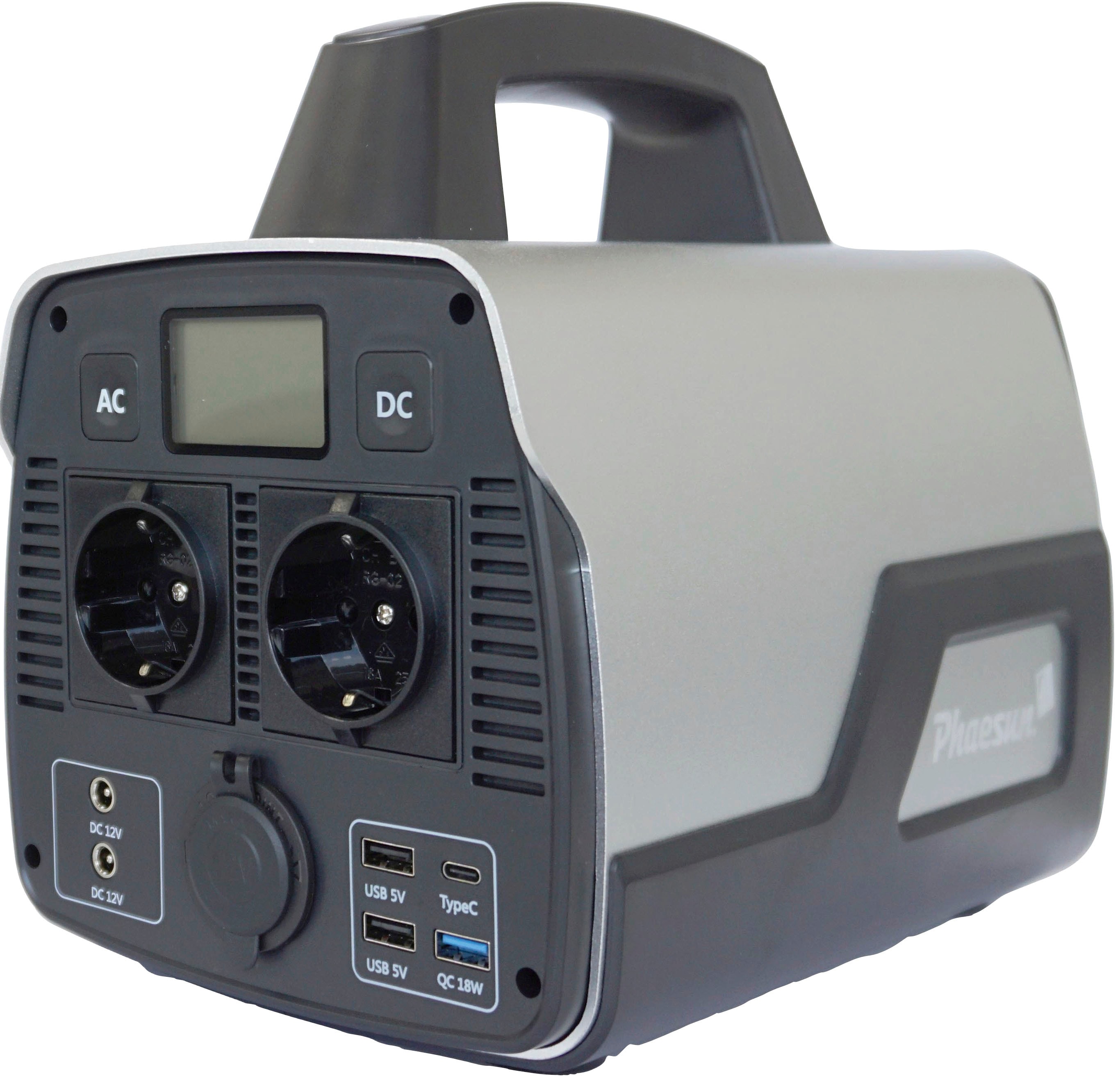 VICTRON ENERGY Powerstation "Phaesun Energy Gen T500", 14,8 V 35.000mAh, grau, Akkumulatoren