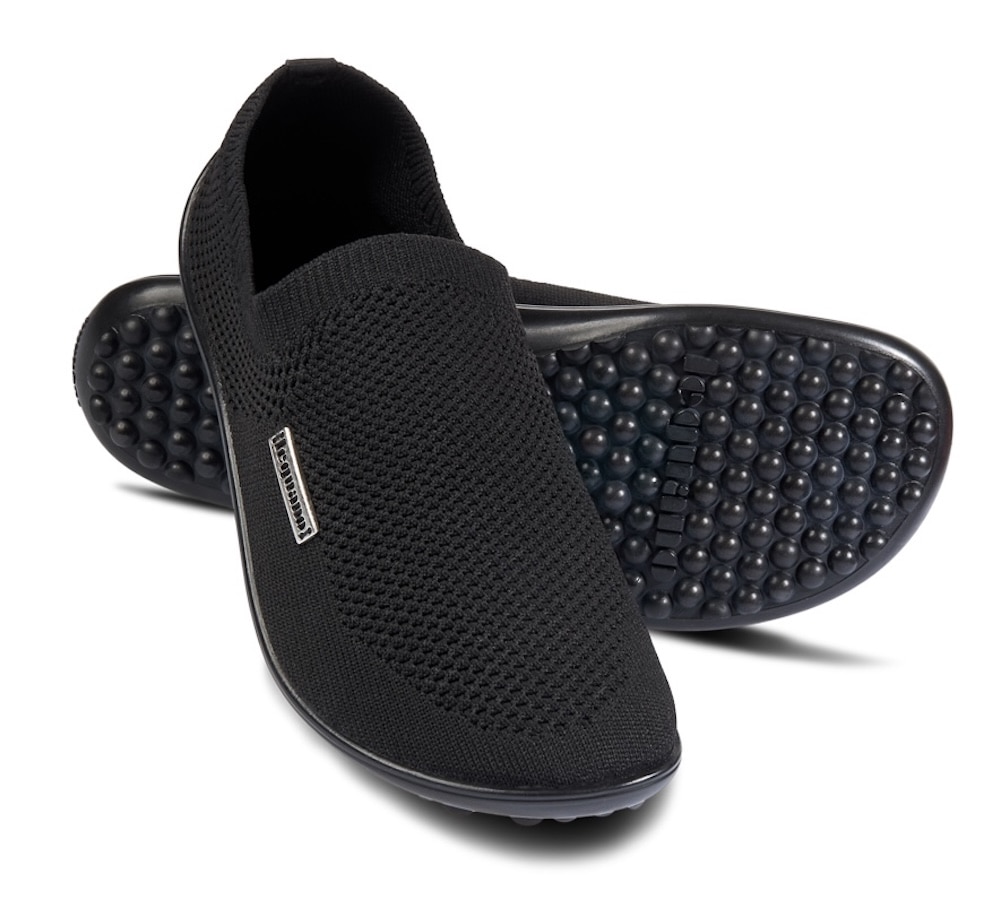 Leguano Barfußschuh »SCIO«, Slipper, Freizeitschuh, Bequemschuh mit seitlichem Logo-Emblem