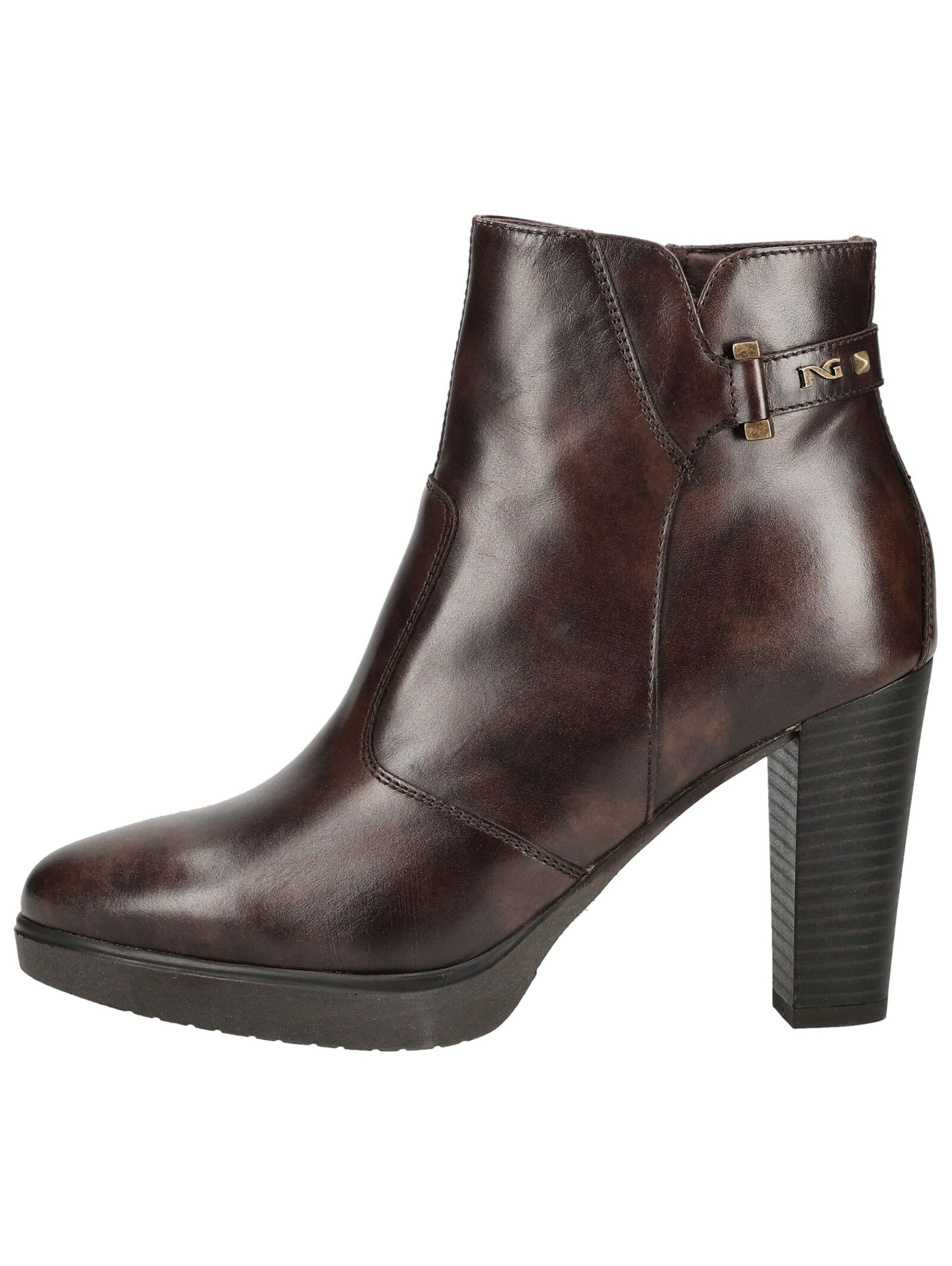 Nero Giardini High-Heel-Stiefelette »Nero Giardini Stiefelette Leder«
