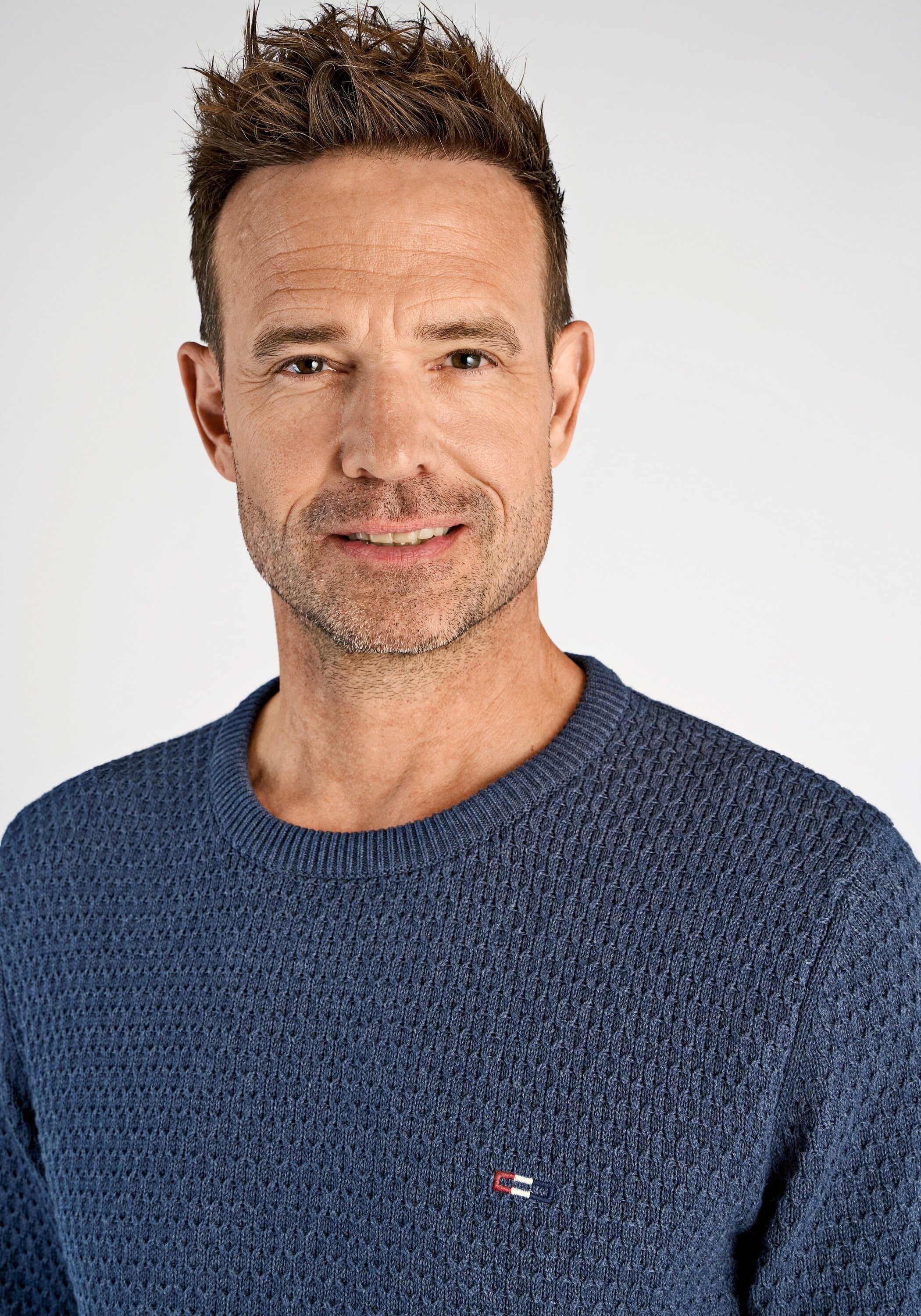 BISON Strickpullover »Strickpullover Comfort Fit«