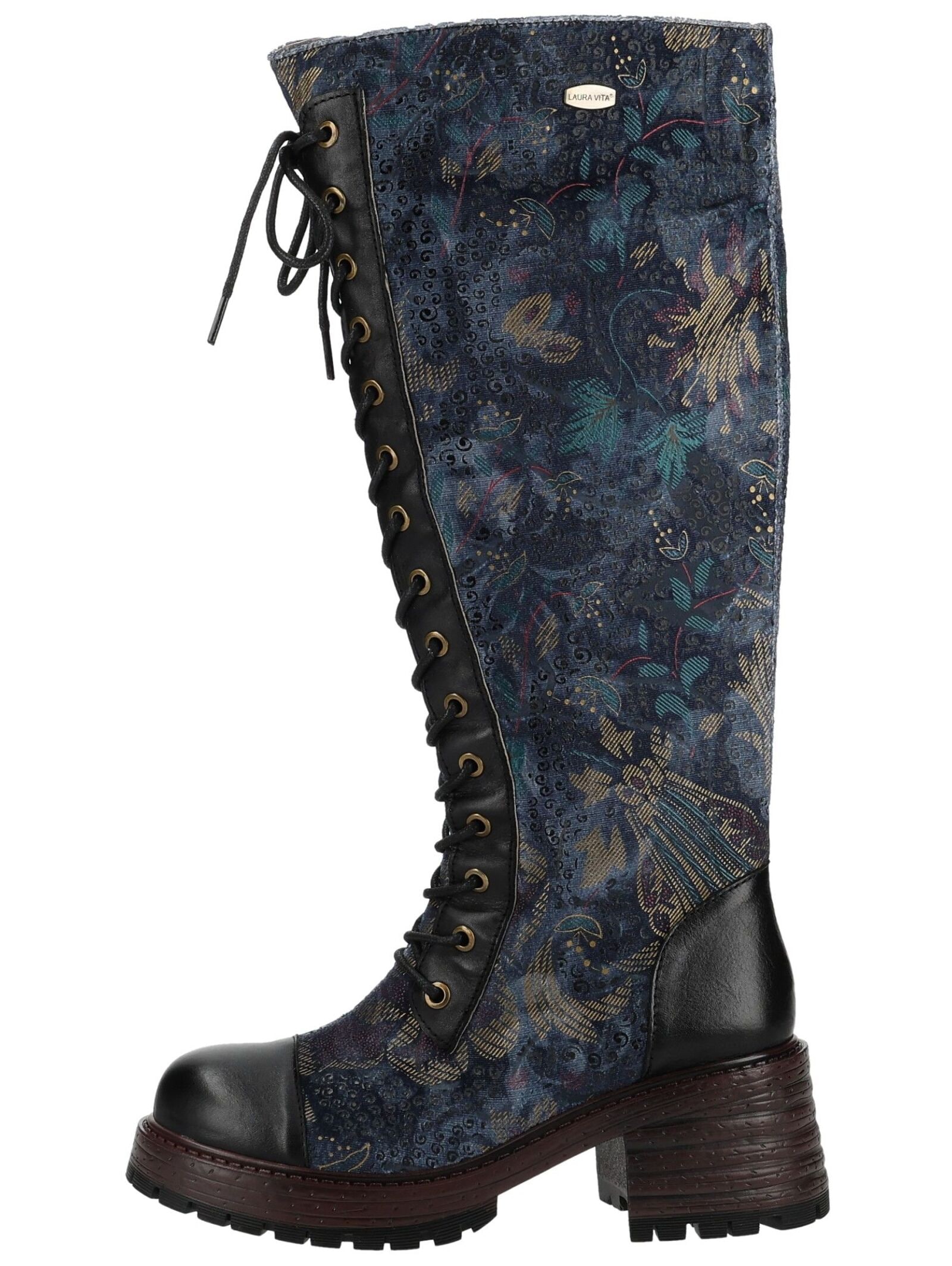 LAURA VITA Schnürstiefel »LAURA VITA Stiefel Leder/Textil«