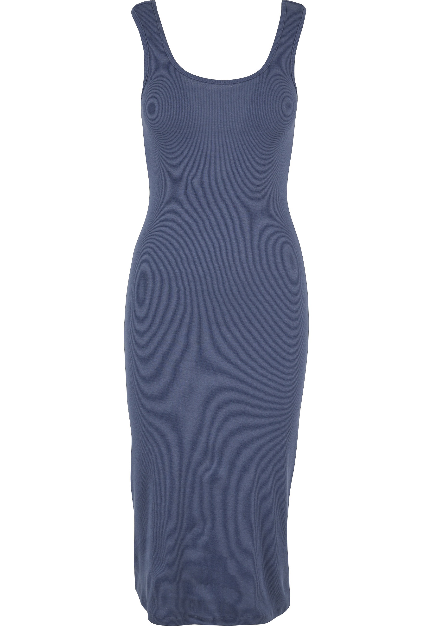URBAN CLASSICS Shirtkleid "Urban Classics Damen Ladies Rib Top Dress" 1 tlg.