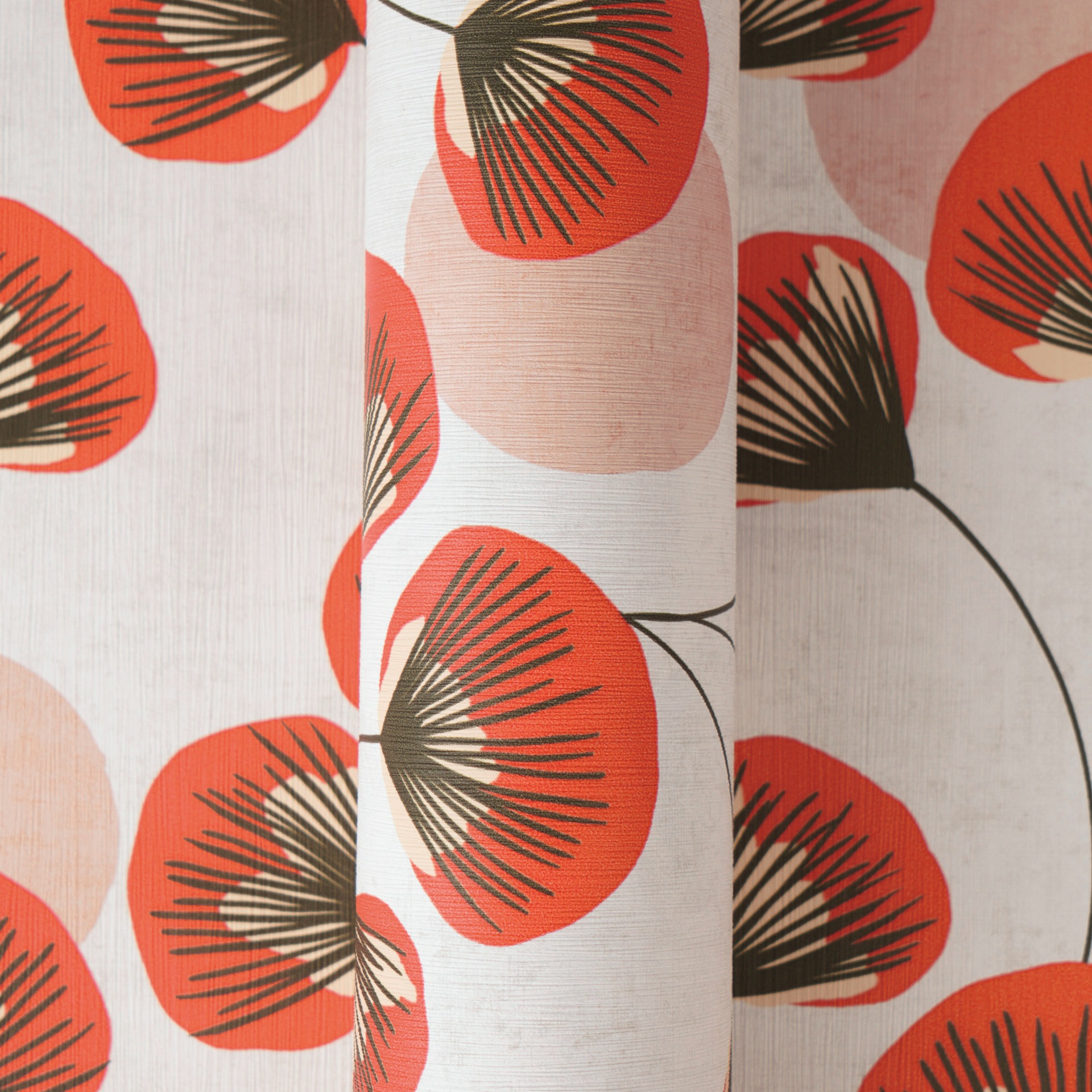 A.S. Création Vliestapete »Retro-Blumentapete mit stilisierten Blüten« matt strukturiert Elegante Blütenoptik für warme, charaktervolle Räume