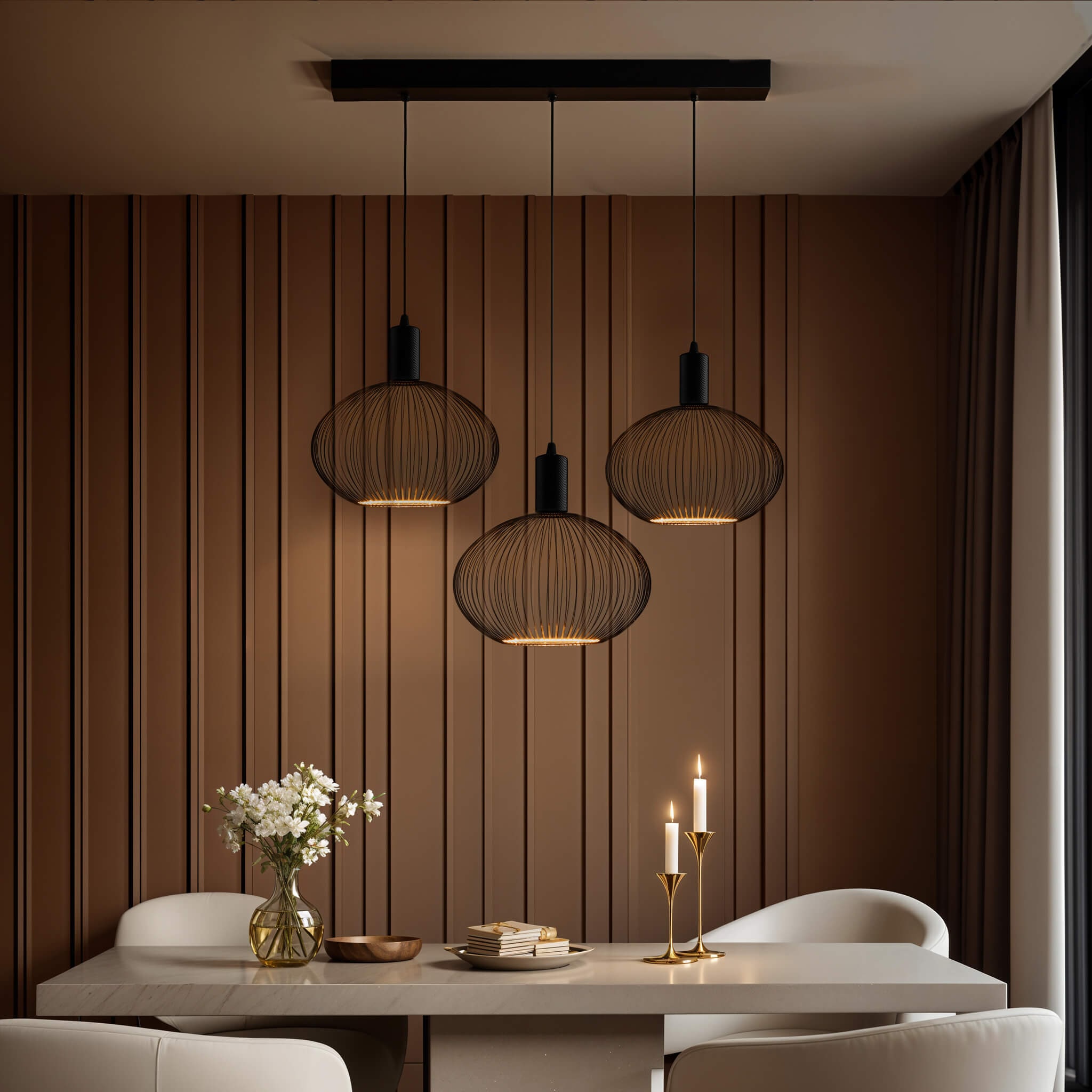 SEGULA LED-Filament »LED Floating Filo« E27 1 Stk. Extra-Warmweiß LED Floating Filo Oval 300 black 
E27, 6W, 2200K, 450lm