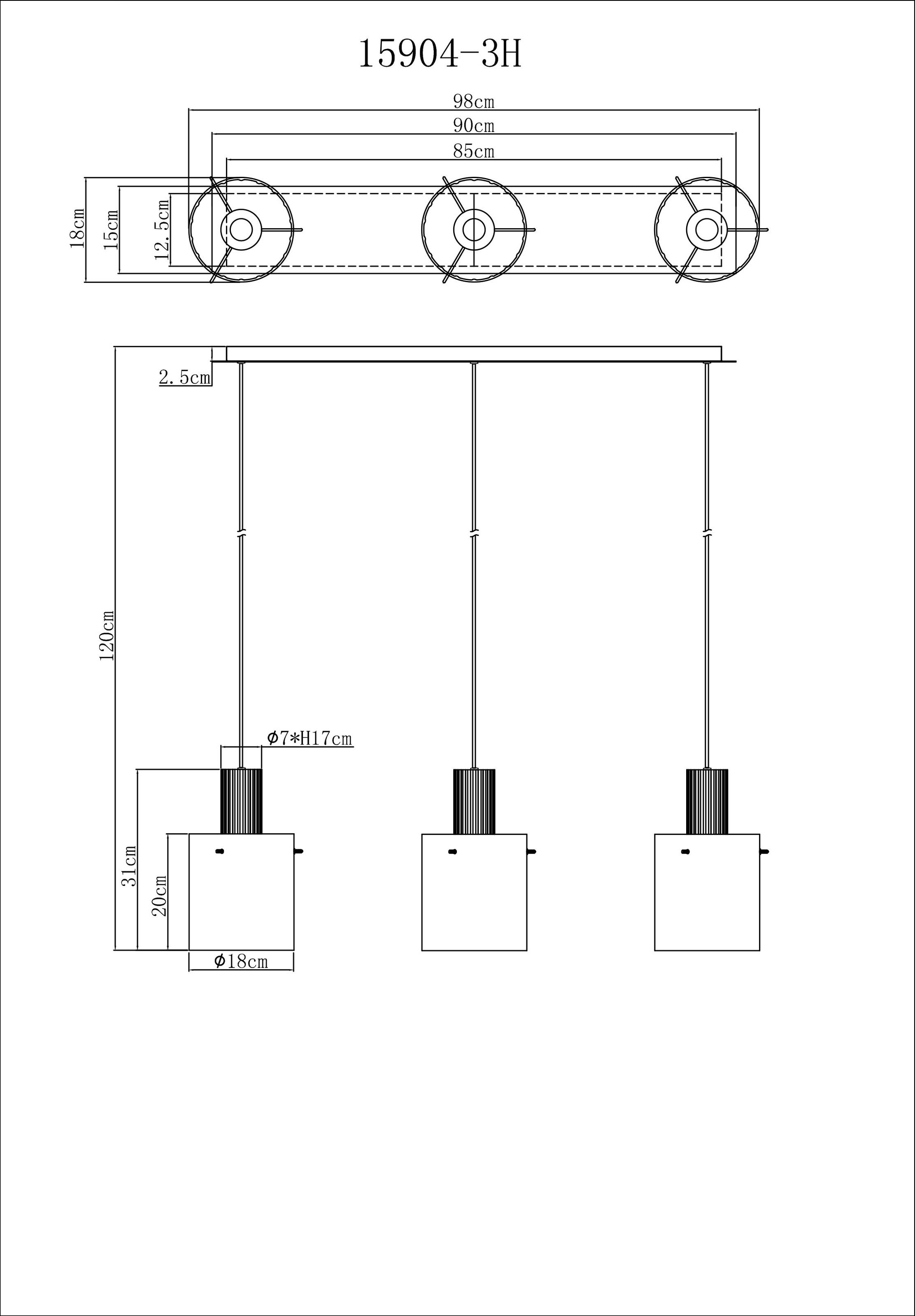 GLOBO LIGHTING Hängeleuchte »TULIVAR« E27 1 Stk. Hängelampe/Pendelleuchte/Esszimmer/Wohnzimmer/Esstisch
