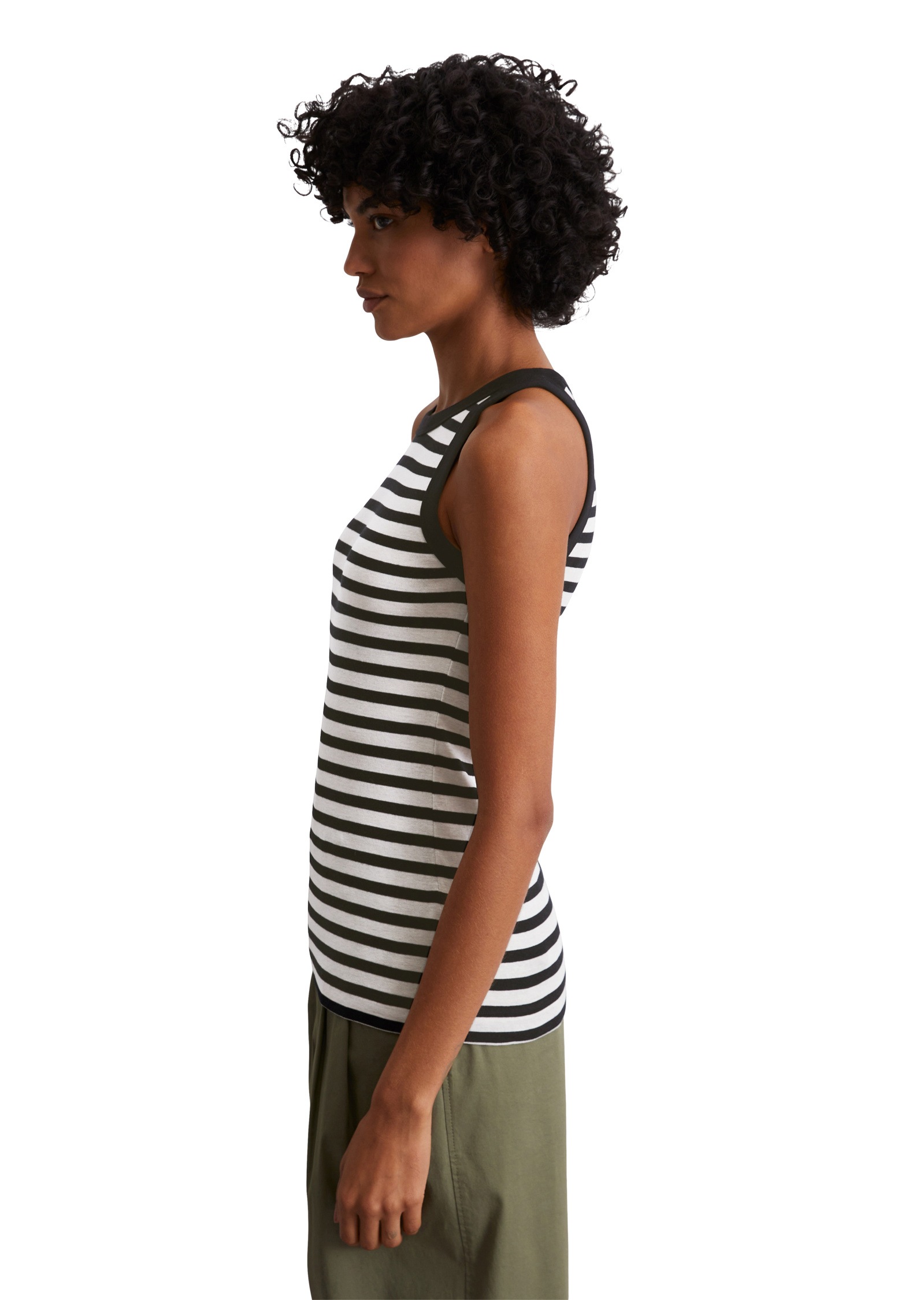 Marc O'Polo T-Shirt »aus Organic-Cotton-Rib-Jersey«