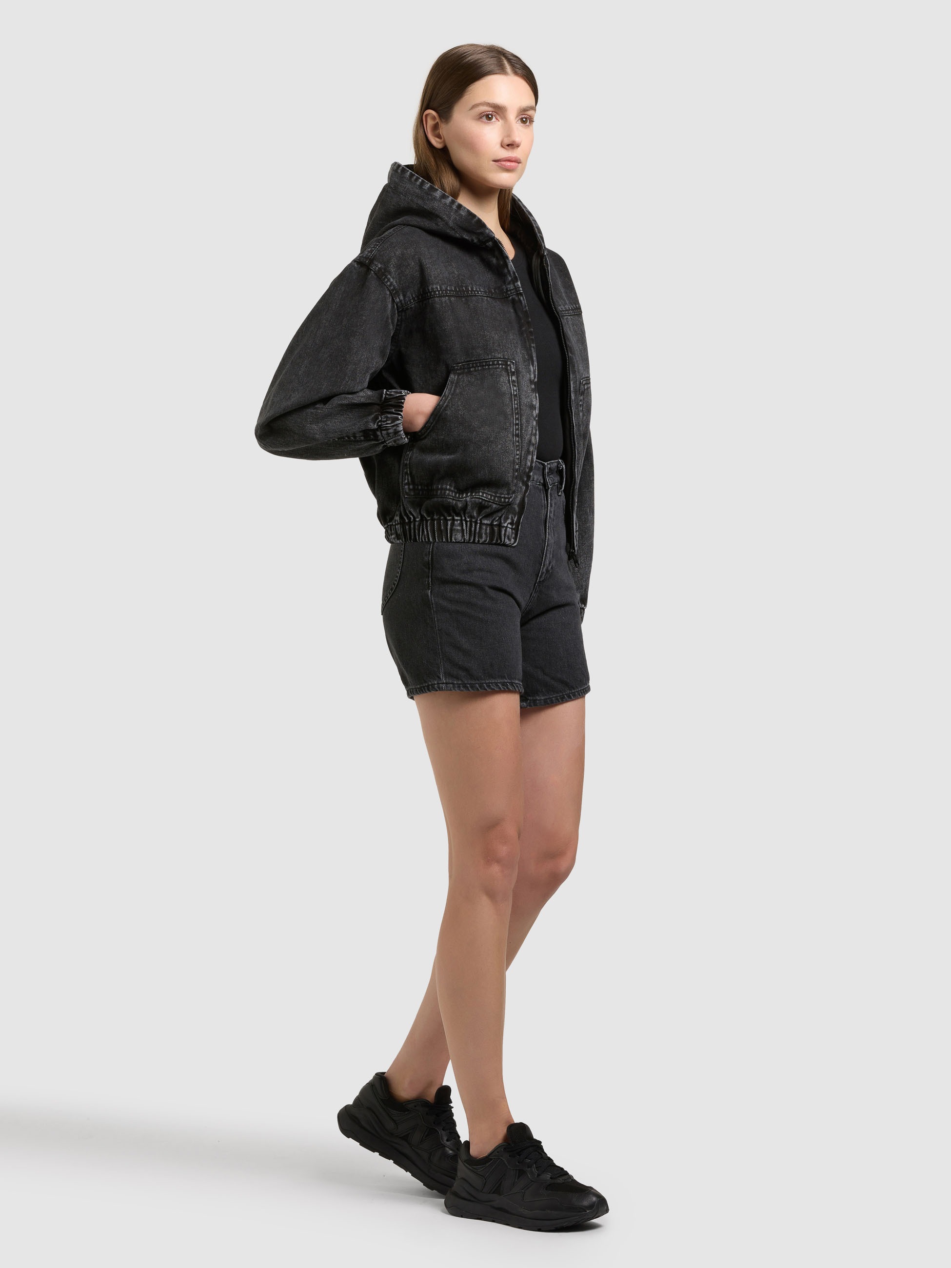 Thumbnail - khujo Jeansjacke "GRETEL" mit Kapuze