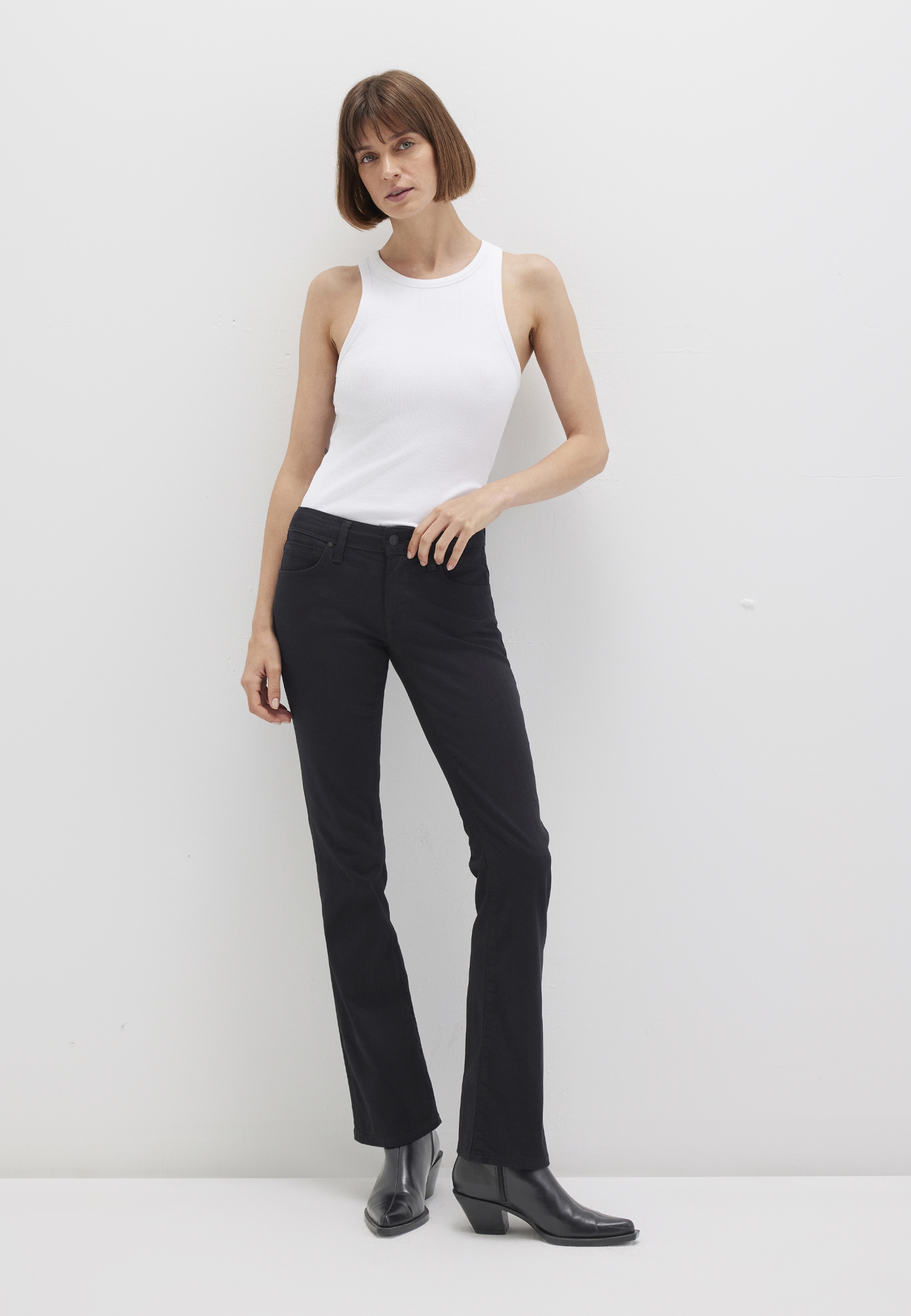 Mavi Bootcut-Jeans "BELLA MID-RISE", Bootcut Jeans günstig online kaufen