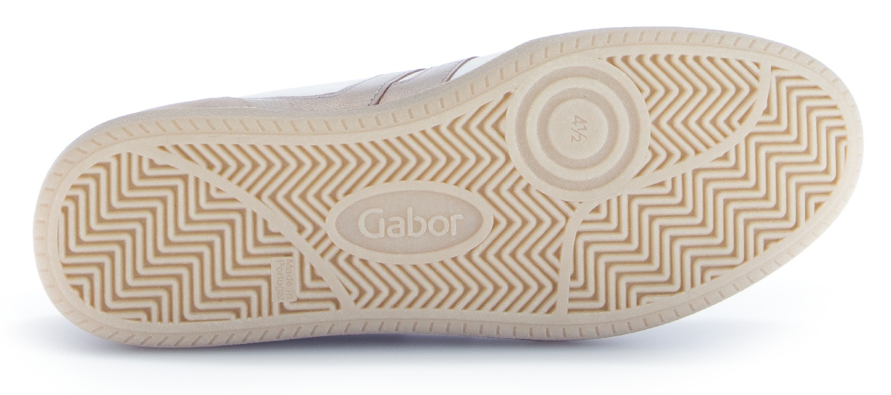 Gabor Plateausneaker, Freizeitschuh, Halbschuh, Schnürschuh mit gepolstertem Schaftrand