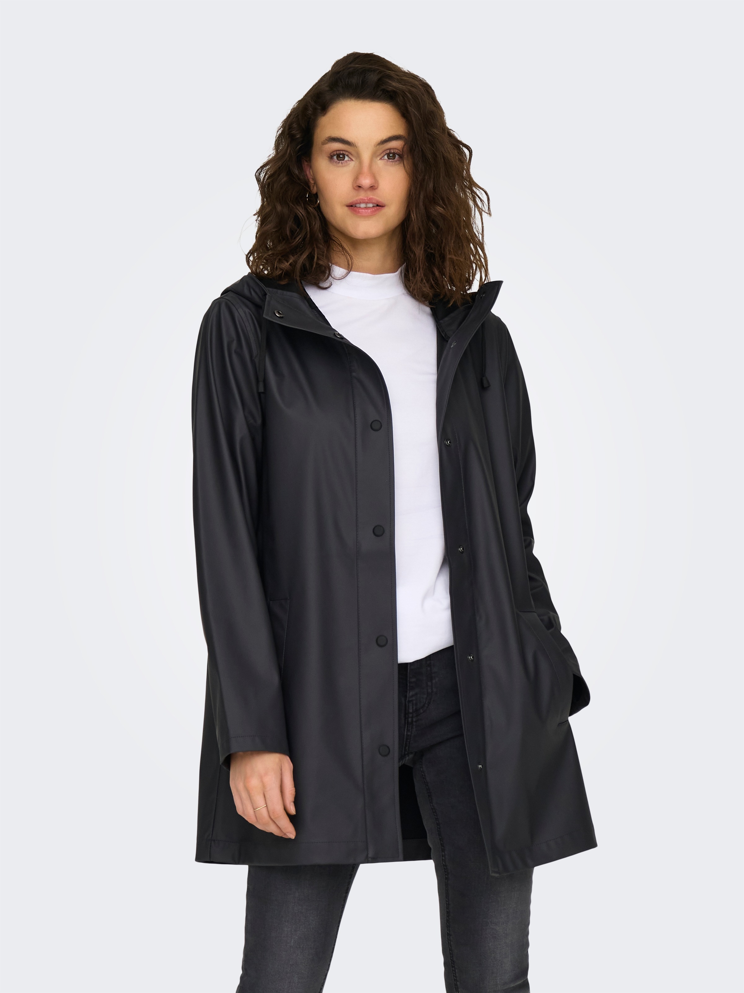 ONLY Regenmantel "ONLNEWELLEN RAINCOAT CC OTW" günstig online kaufen