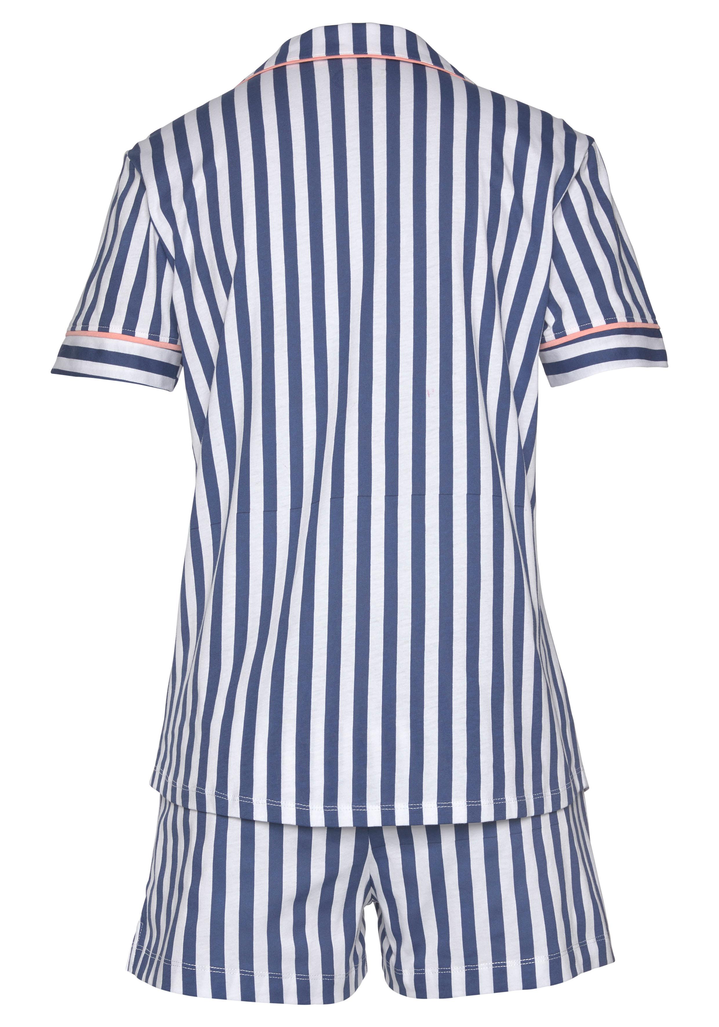 Thumbnail - H.I.S Shorty 2 Stk. tlg., in klassischem Schnitt mit Streifenmuster