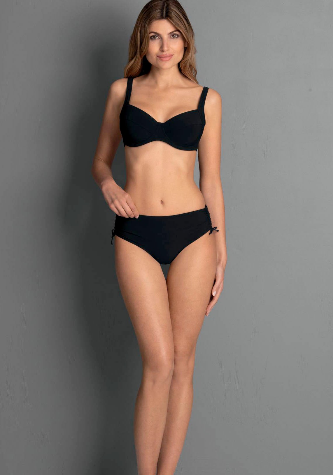 Raffung bestellen online Bikinihose, Bottom«, beidseitige Faia BAUR Anpassung »Ive individuelle für variable | Bikini-Hose Rosa