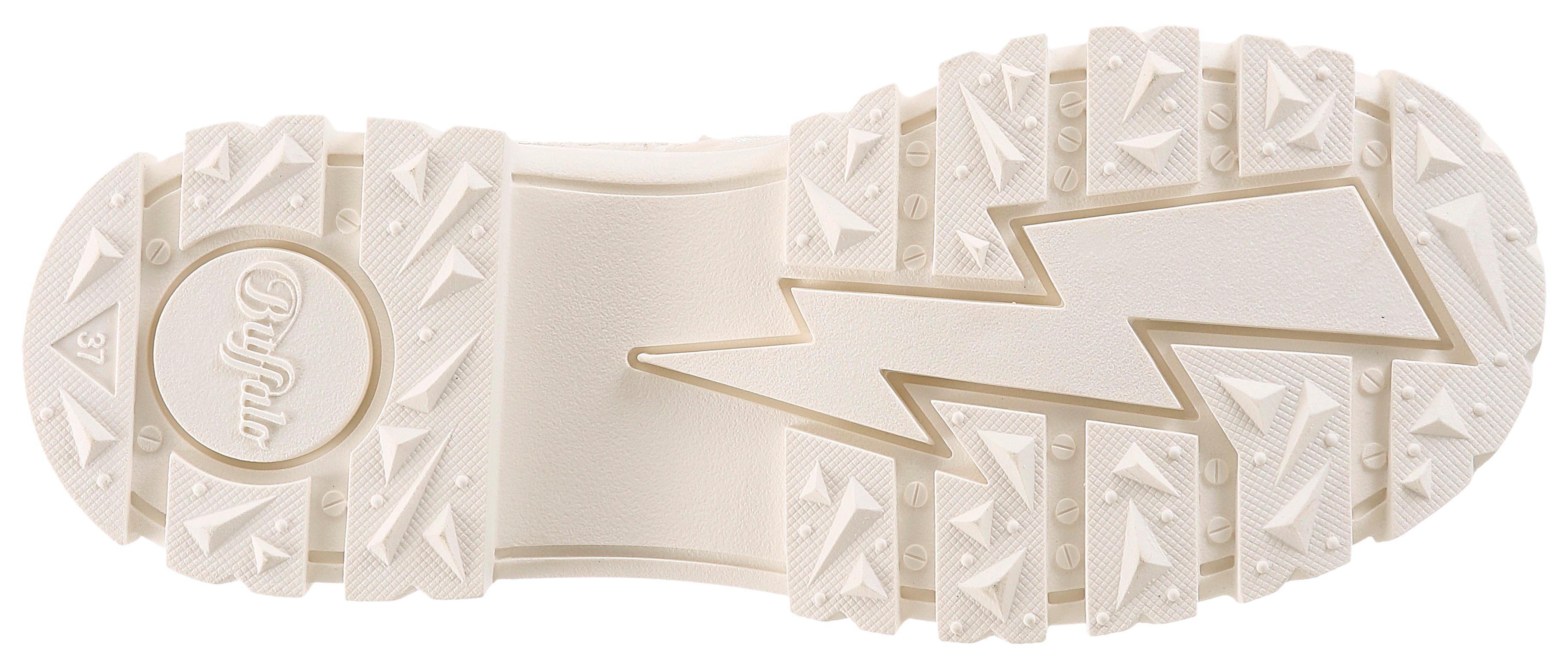 Thumbnail - Buffalo Schnürboots Blockabsatz, Plateau, Stiefelette, mit transparentem Schaft