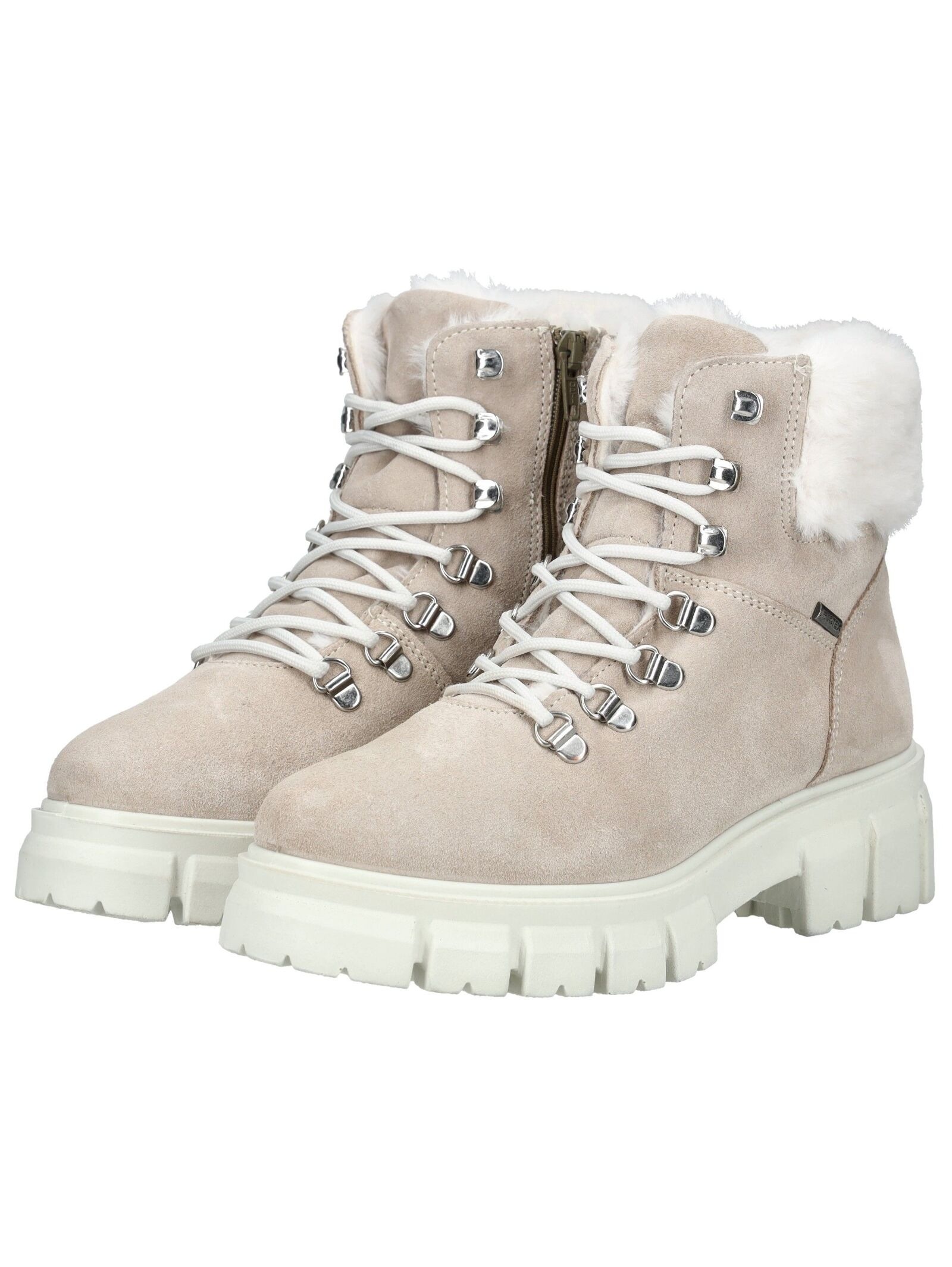 Imac Schnürstiefelette »Imac Stiefelette Veloursleder«