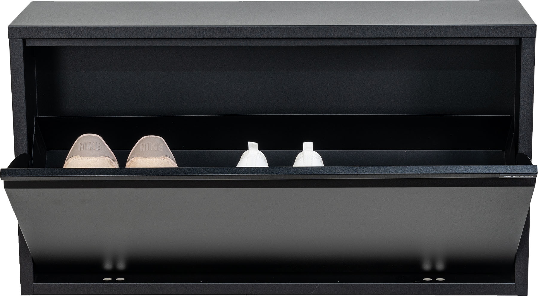 Spinder Design Schuhschrank »BILLY 1«, Stahlschuhschrank mit Doppelfach