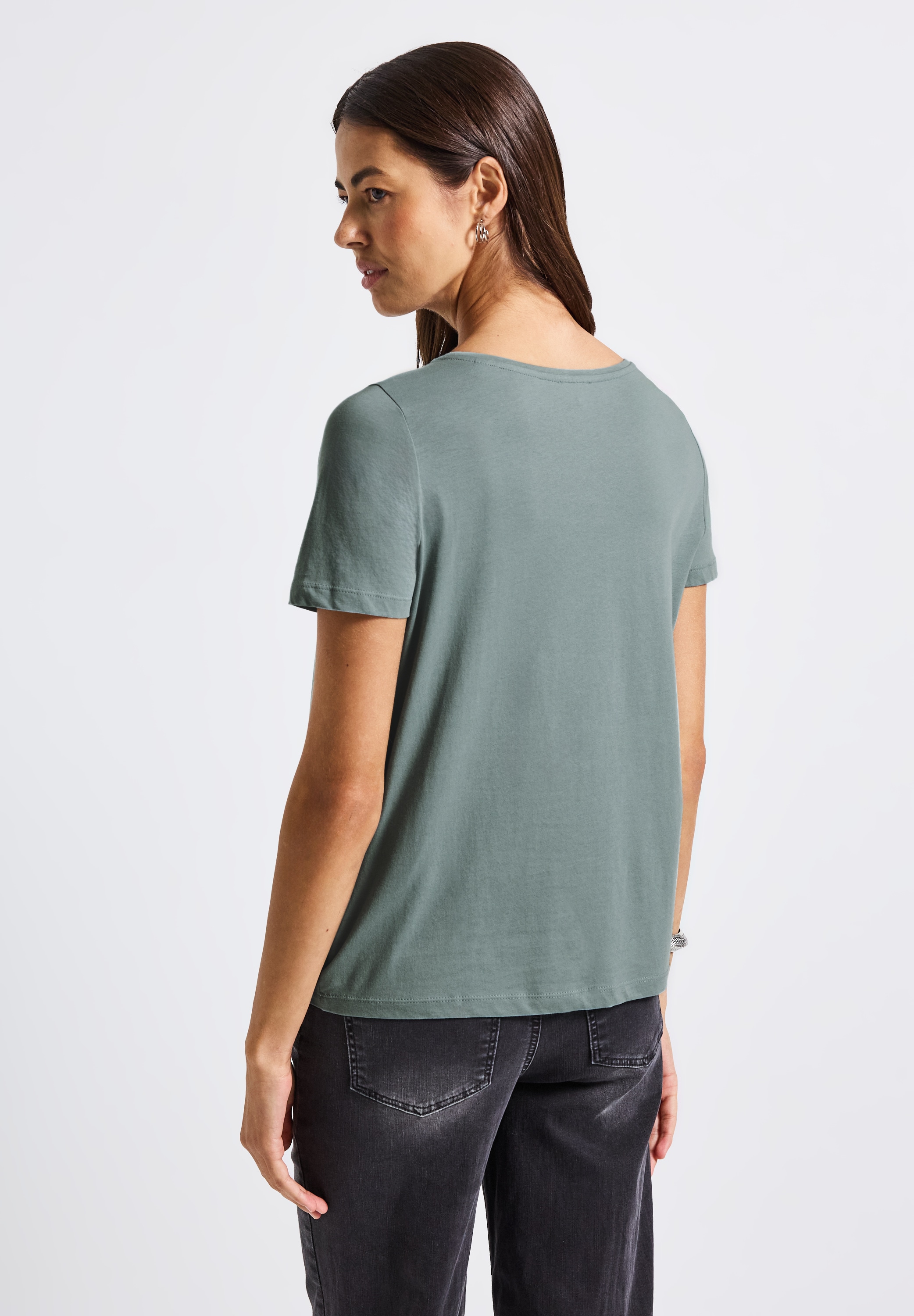 STREET ONE T-Shirt, mit Wording Artwork
