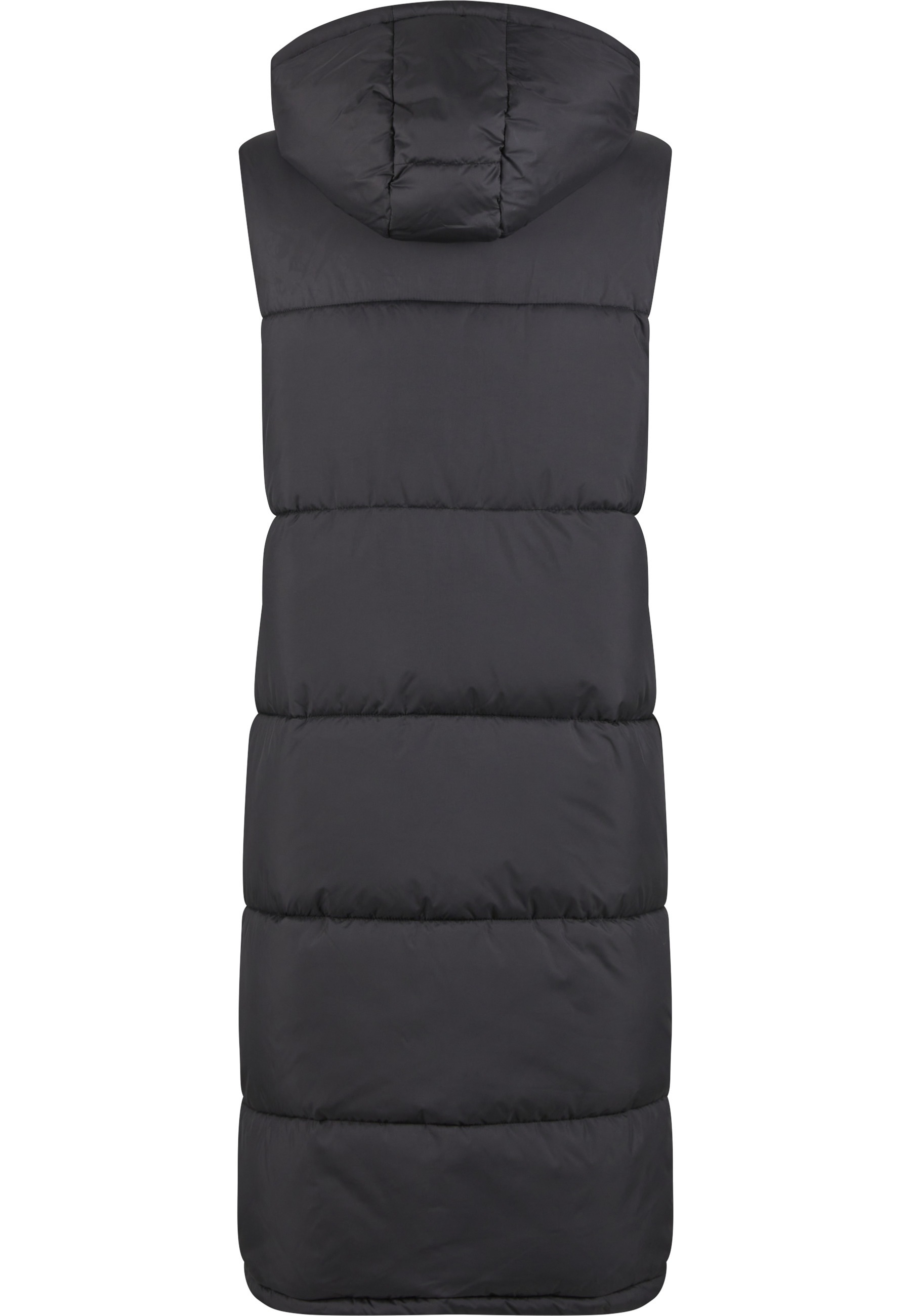 URBAN CLASSICS Steppweste "Urban Classics Ladies Long Hooded Puffer Vest" günstig online kaufen
