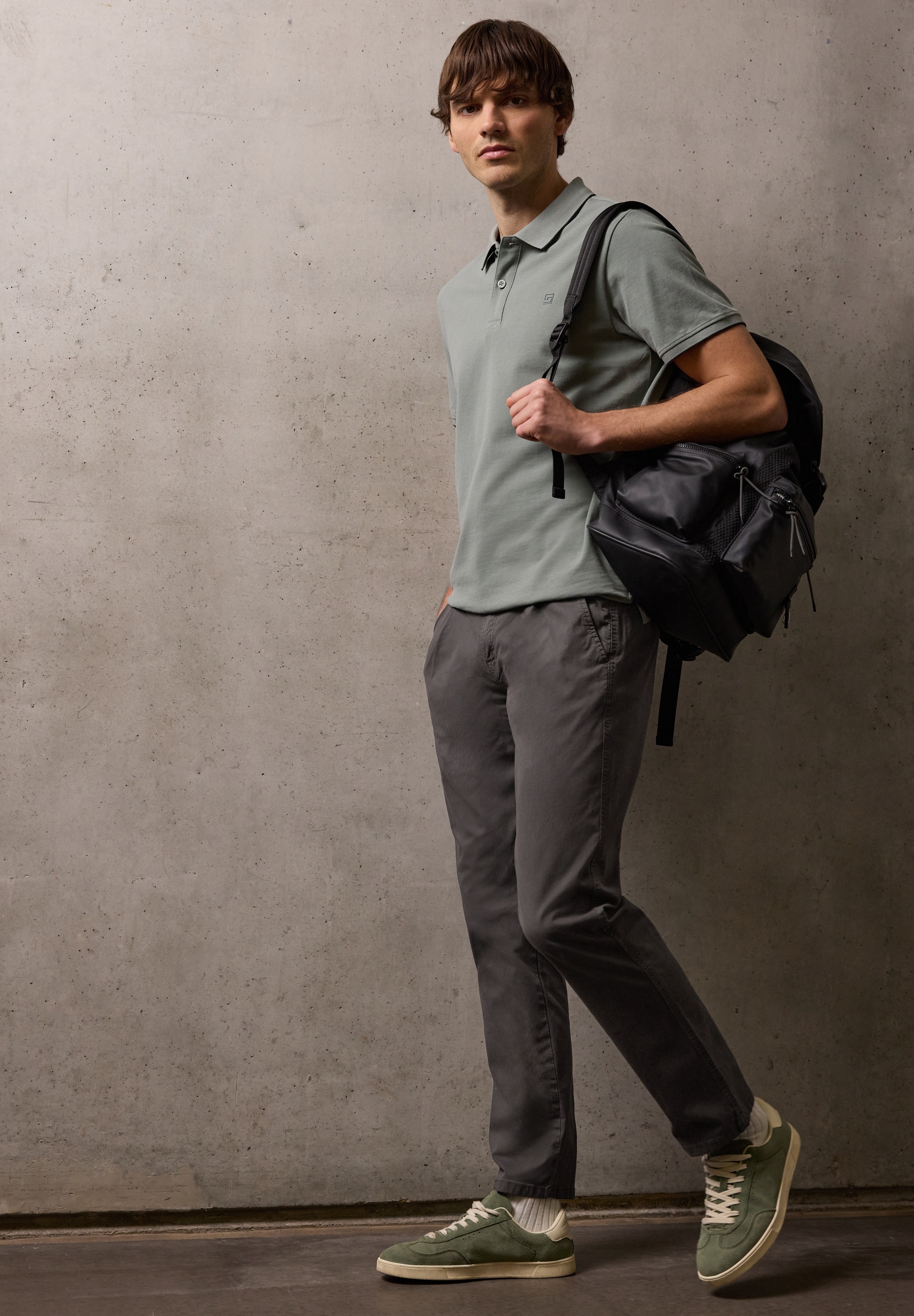 STREET ONE MEN Stoffhose Middle Waist günstig online kaufen