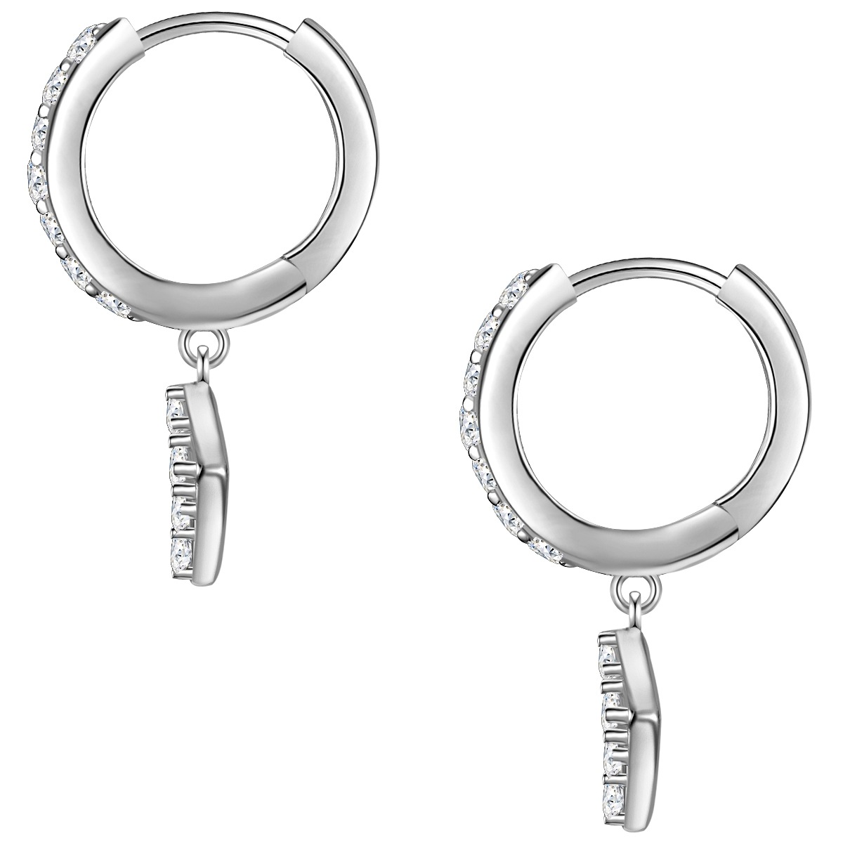 Glanzstücke München Paar Creolen »Set: GSM1859« aus Sterling Silber