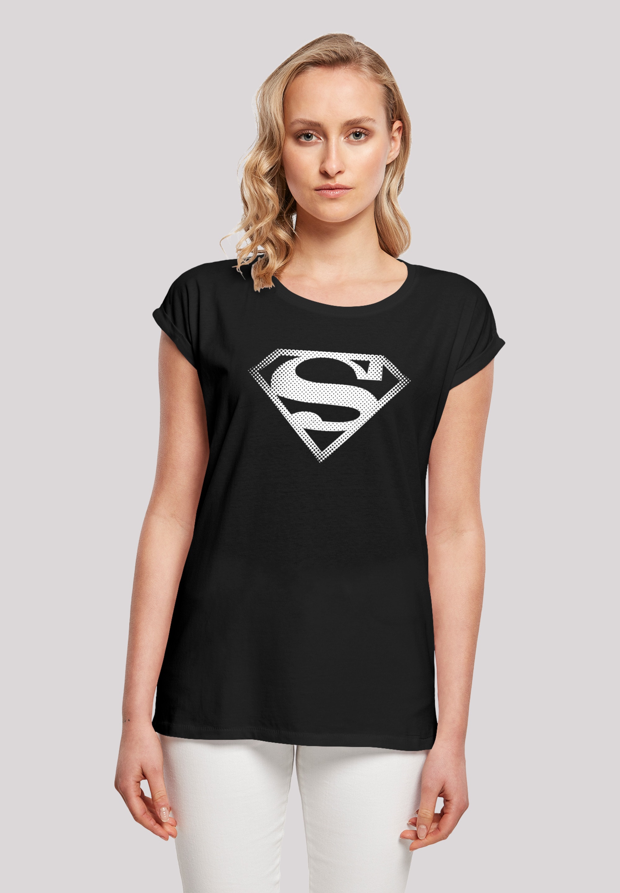 T-Shirt »DC Comics Superman Spot Logo«, Damen,Premium Merch,Regular-Fit,Kurze...