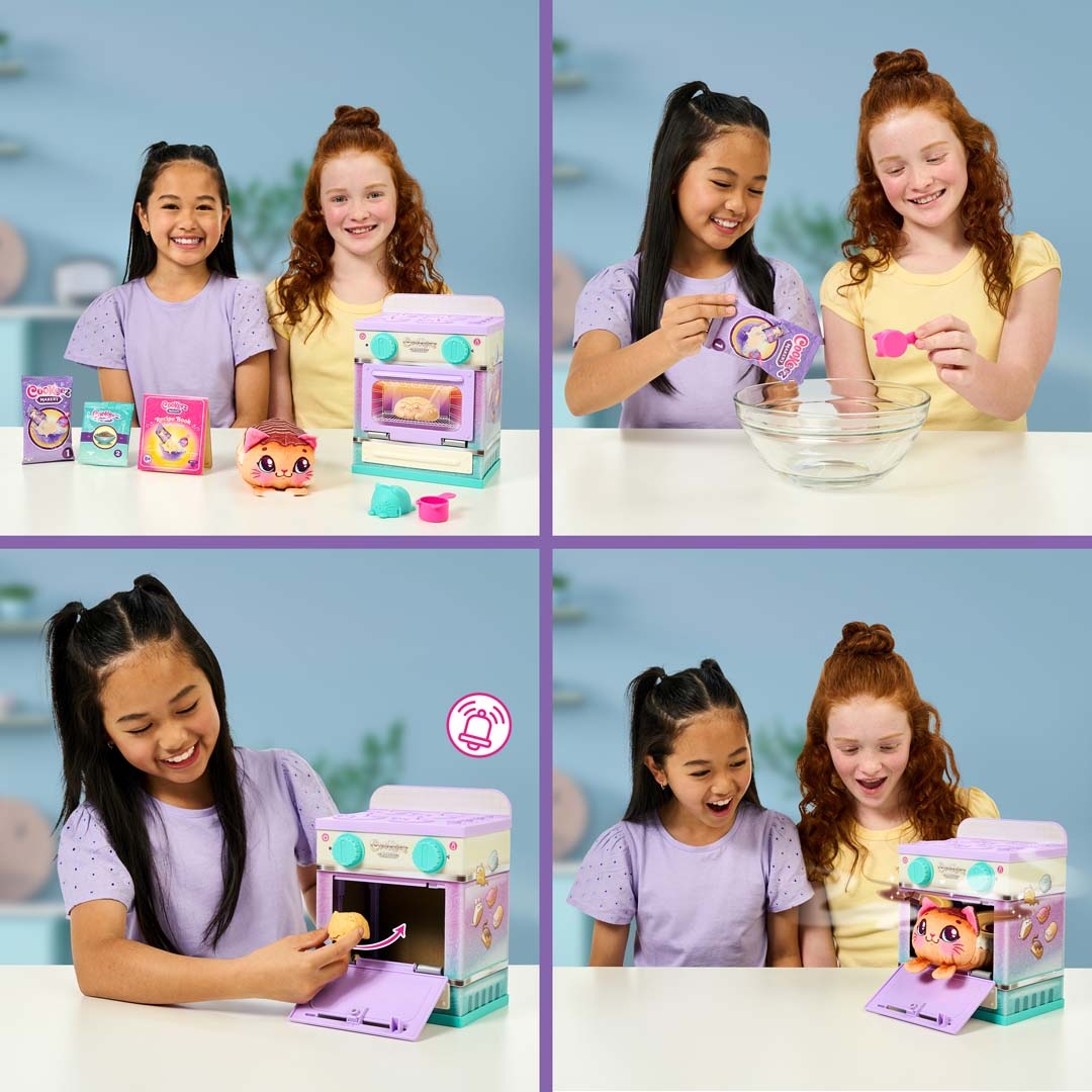 Moose Spielfigur »Cookeez Makery, Little Bakez Ofen-Spielset S3« mit Sound; Variante nicht wählbar