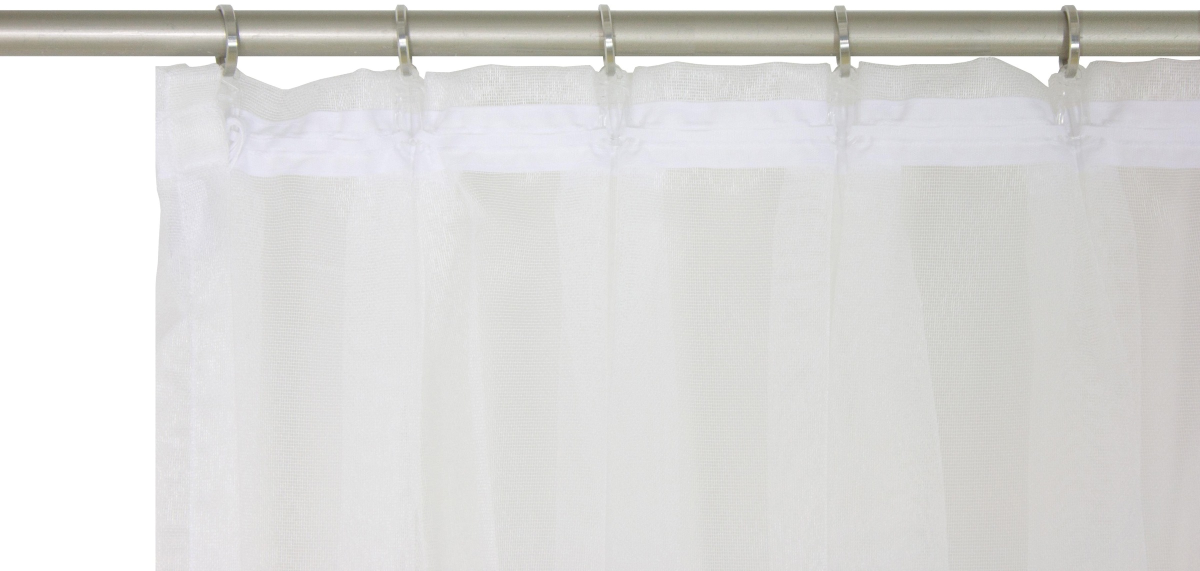 Wirth Gardine "Elena" Faltenband 2 Stk. tlg. veredelt mit echter Plauener S günstig online kaufen