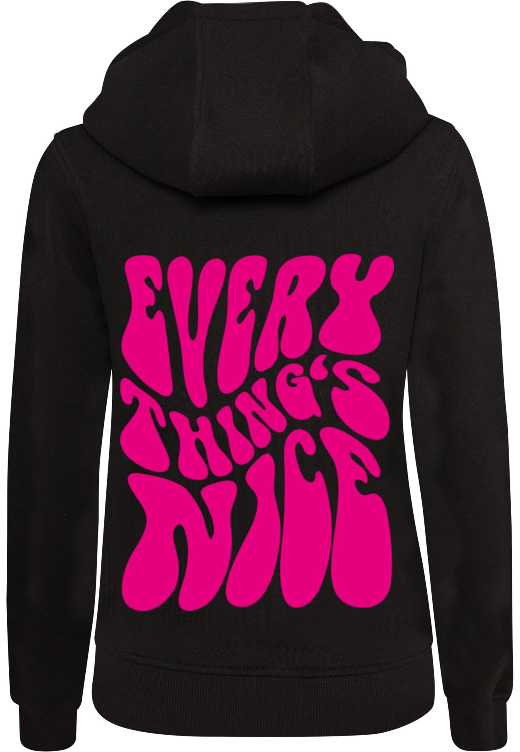 Miss Tee Kapuzenpullover »Miss Tee Damen Everything's Nice Hoody«, (1 tlg.)