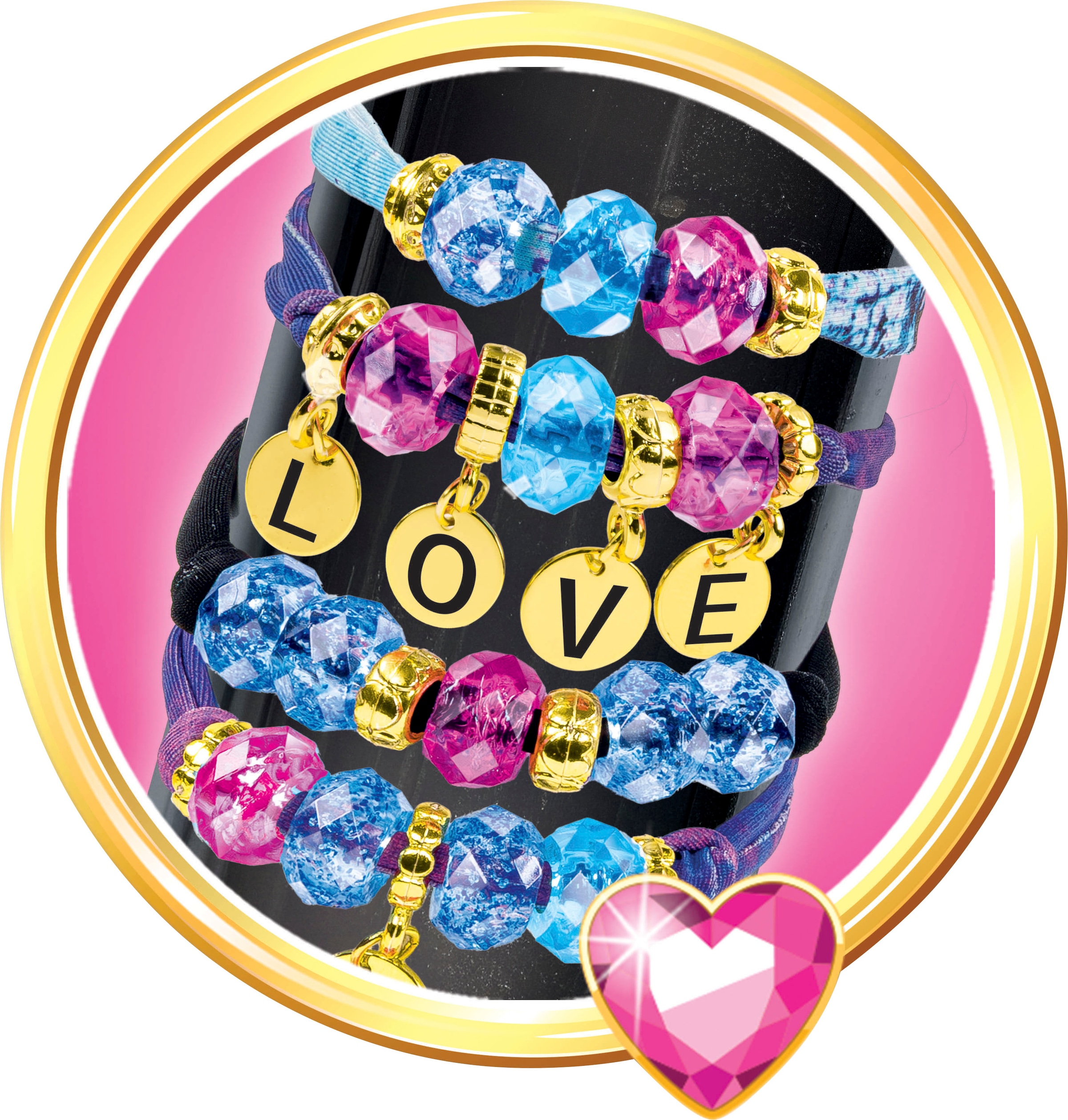 Clementoni® Kreativset »Crazy Chic, BFF Schmuck-Atelier«