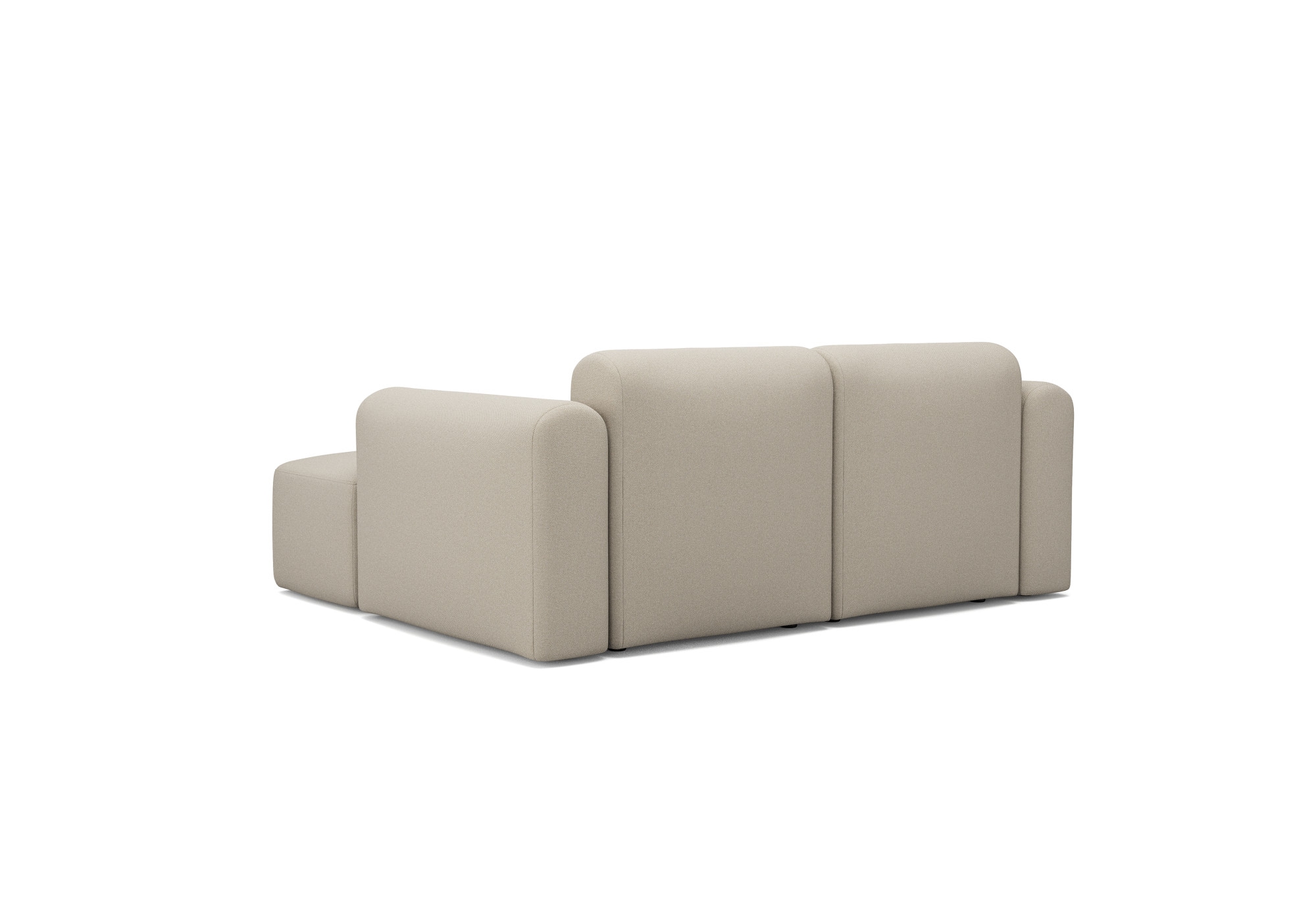 Tenksom Ecksofa »Rund, kompakte Relax-Ecke, für kleine Räume, hoher Sitzkomfort«, Bezüge wechselbar, Kaltschaum im Sitz, Nordic Swan Ecolabel
