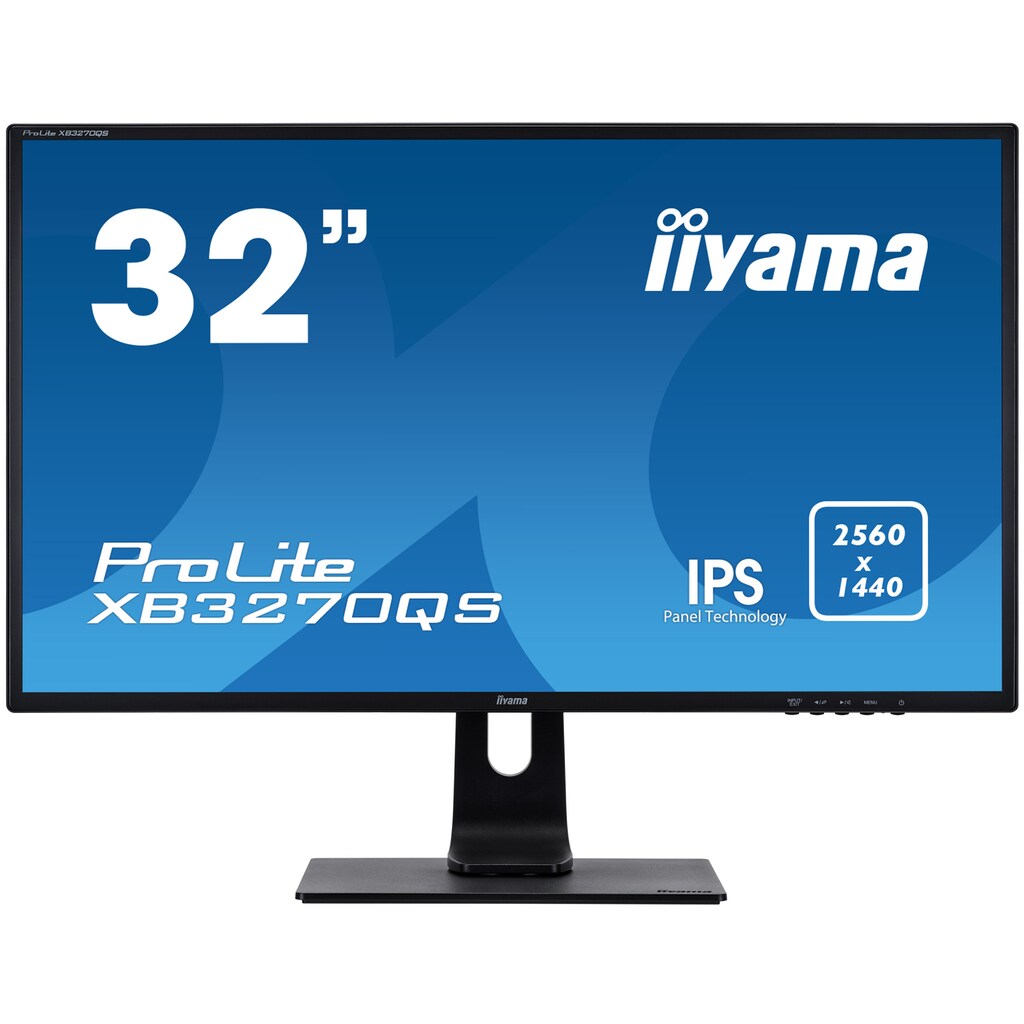 Iiyama Gaming-Monitor »ProLite XB3270QS-B1 C«, 81,3 cm/31,5 Zoll, 2560 x 1440 px, WQHD, 4 ms Reaktionszeit, 60 Hz