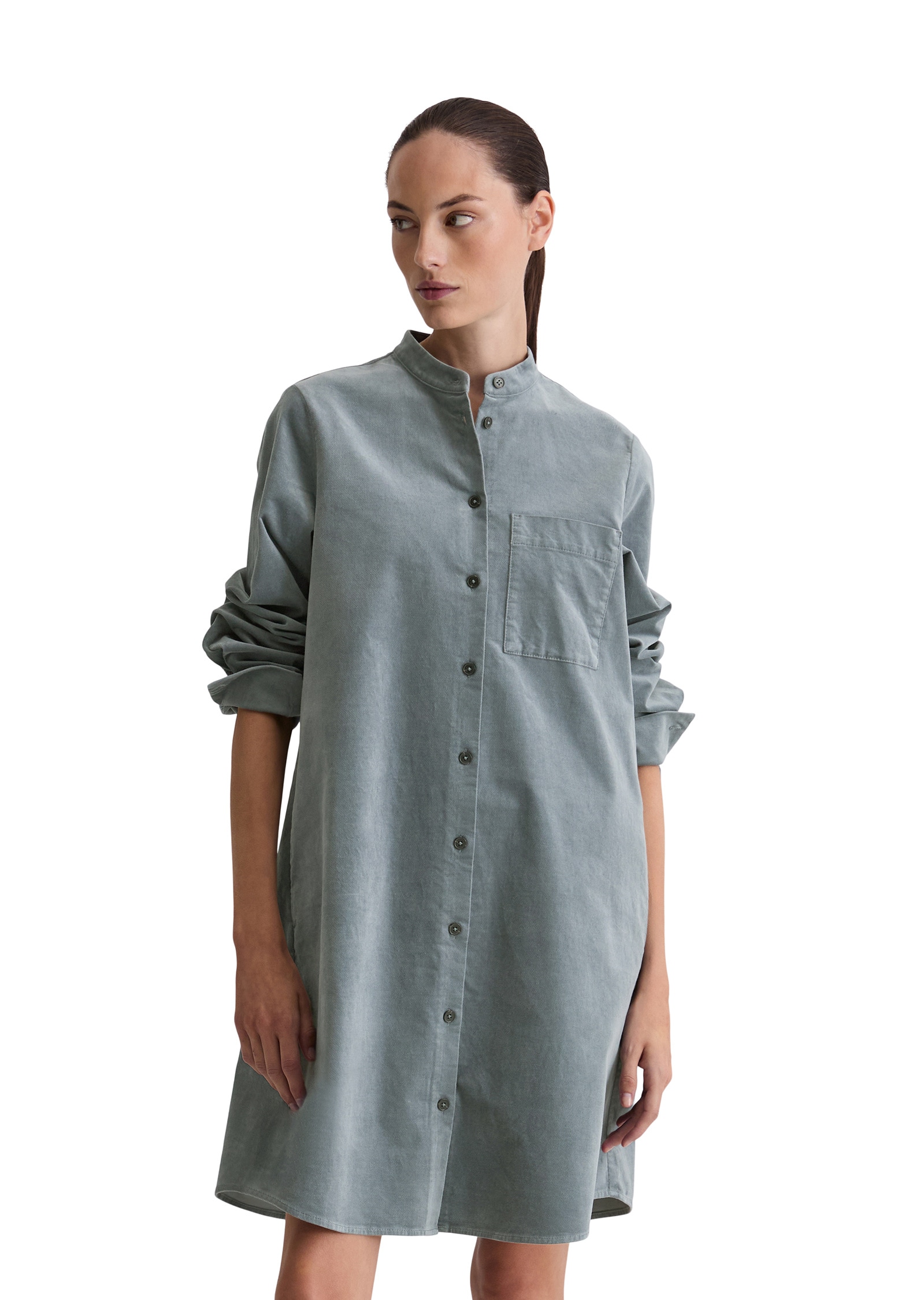 Marc OPolo Hemdblusenkleid "aus Organic Cotton Stretch" günstig online kaufen