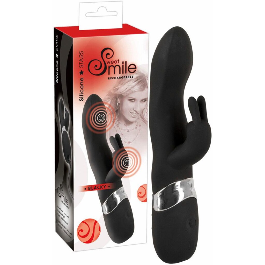 Smile Rabbit-Vibrator »Sweet Smile Blacky«