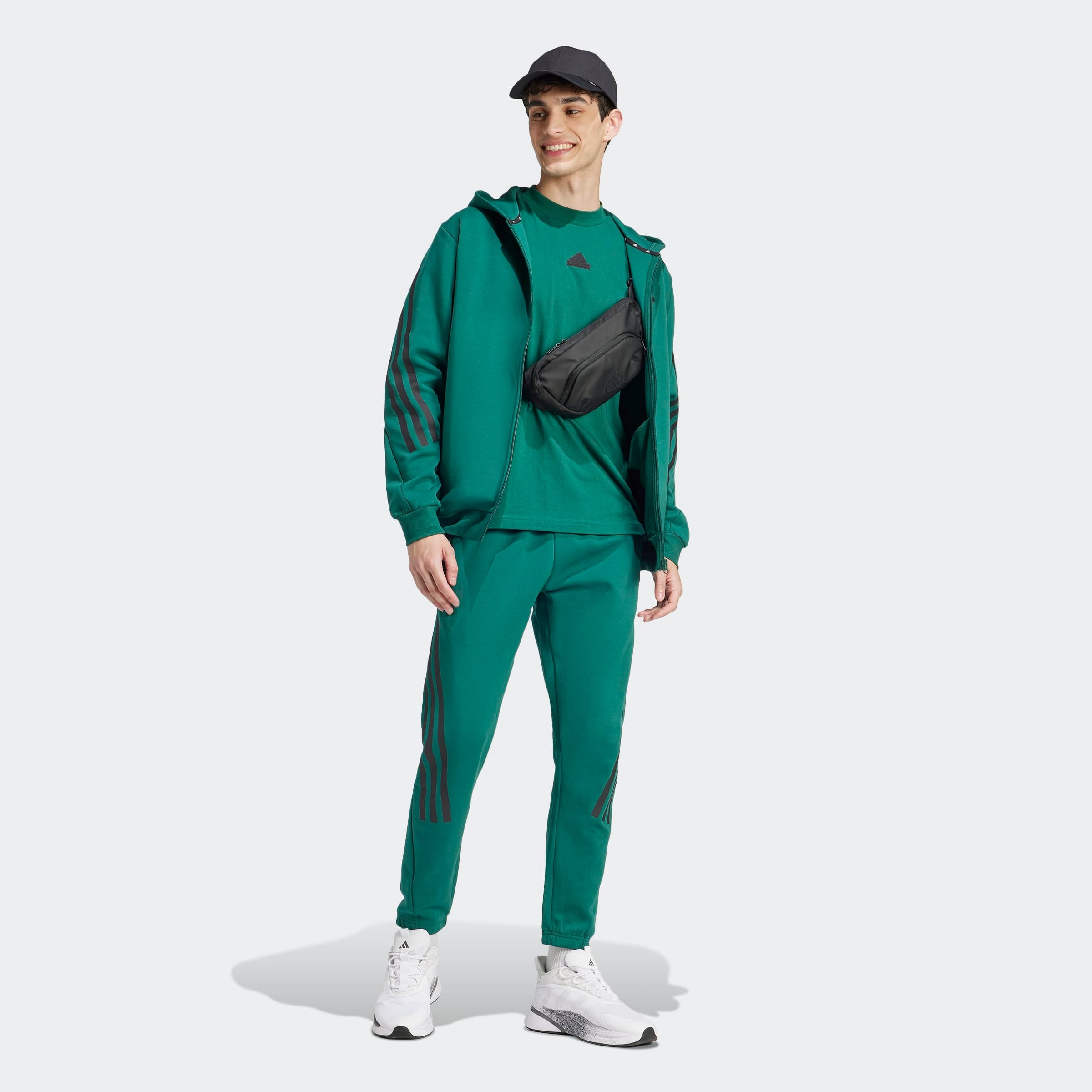 adidas Sportswear Kapuzensweatshirt »M FI 3S FZ«