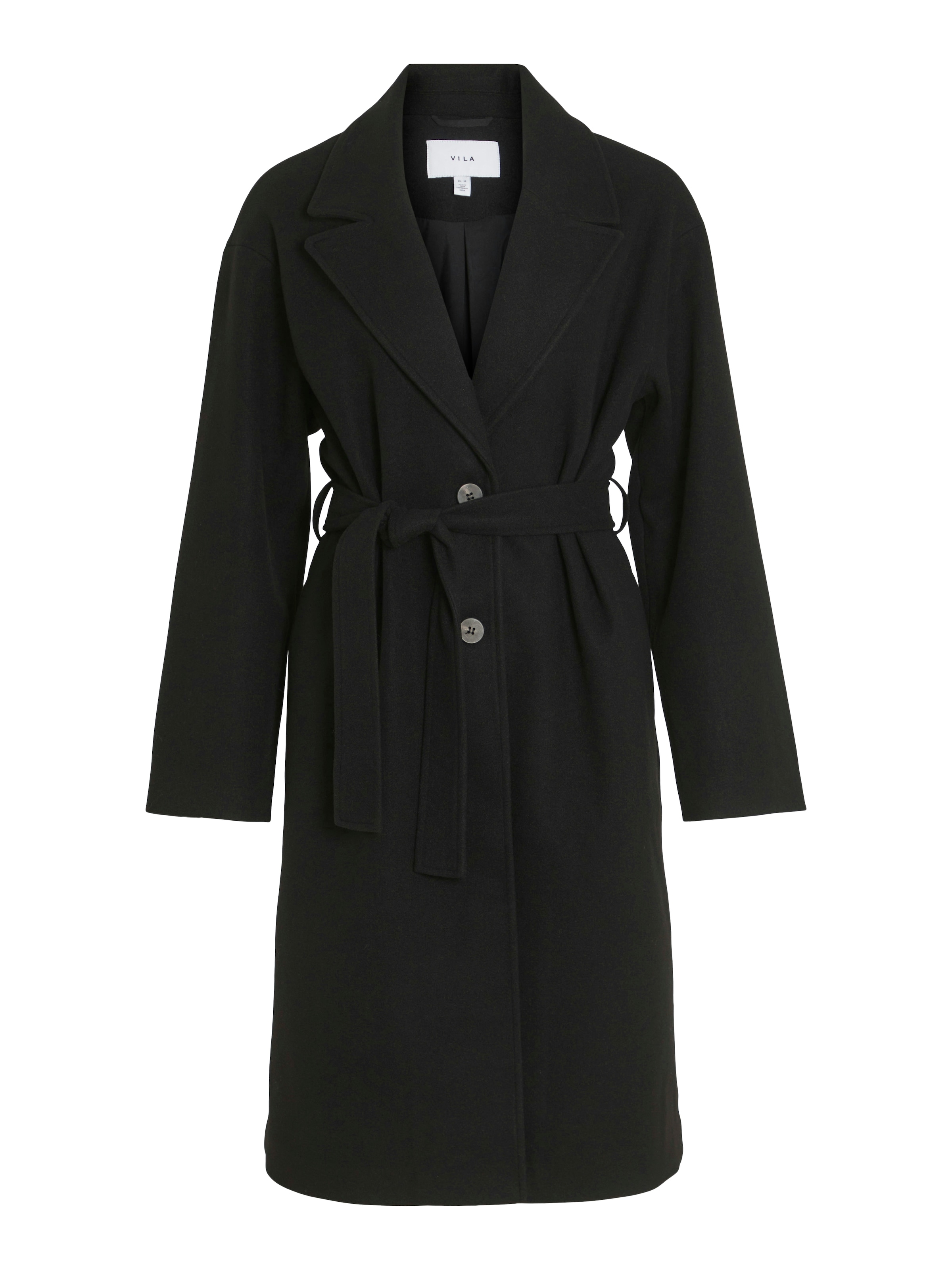 Vila Langmantel "VICLAUDIA L/S LONG COAT - NOOS" günstig online kaufen