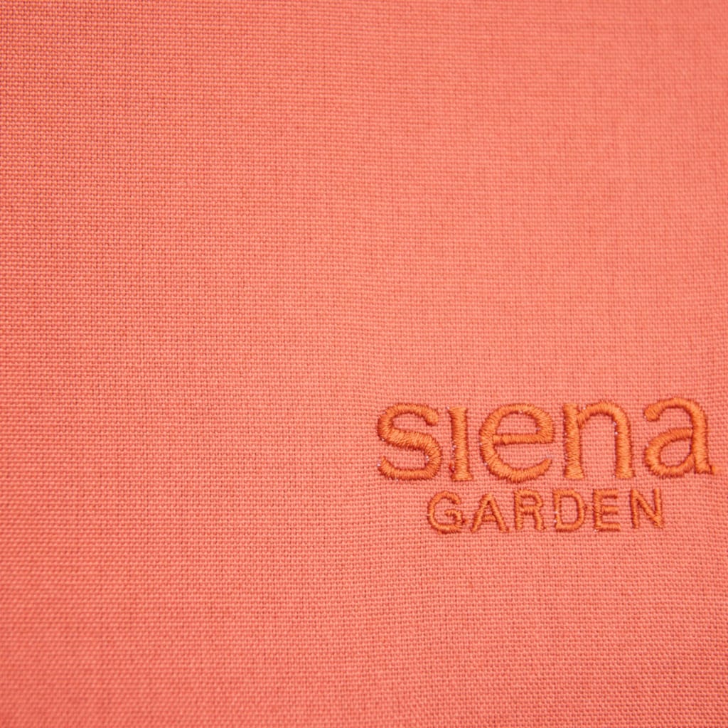 Siena Garden Gartenliege »Aliano«, Schaukelliege mit Kissen, in rot