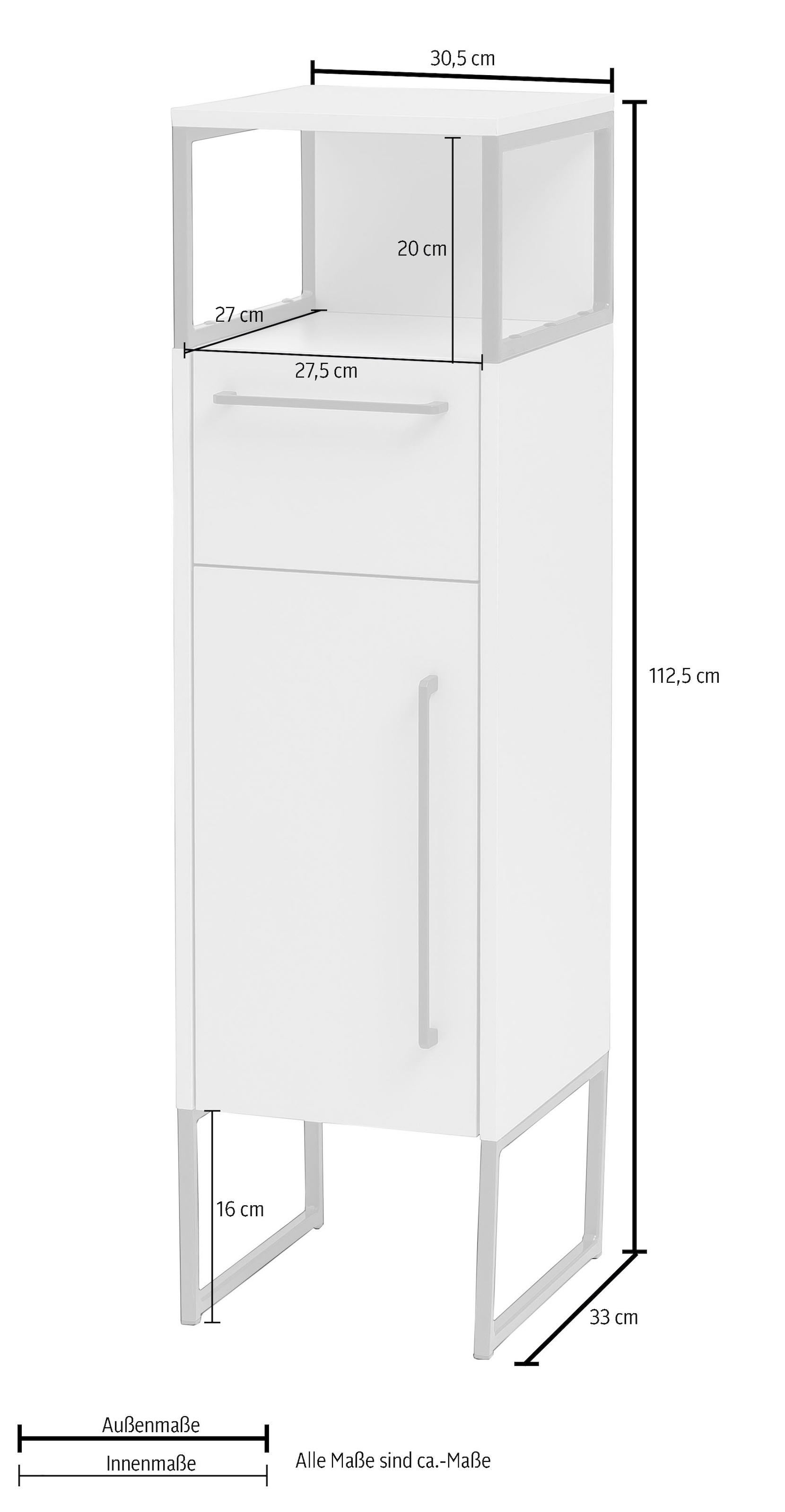 Schildmeyer Midischrank »Limone«