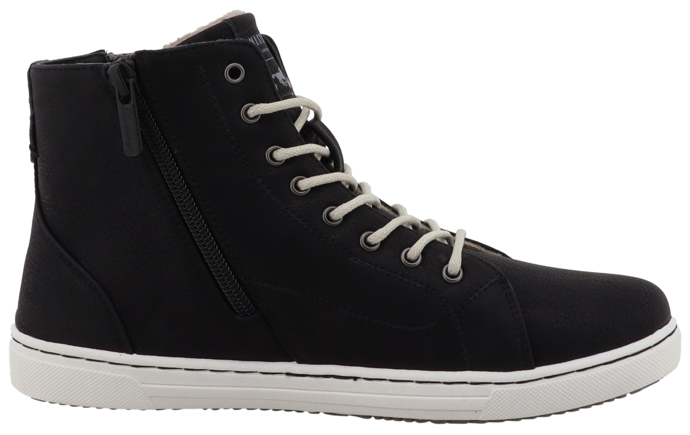 Mustang Shoes Winterstiefelette »Tuala«  Schnürboots mit Reißverschluss