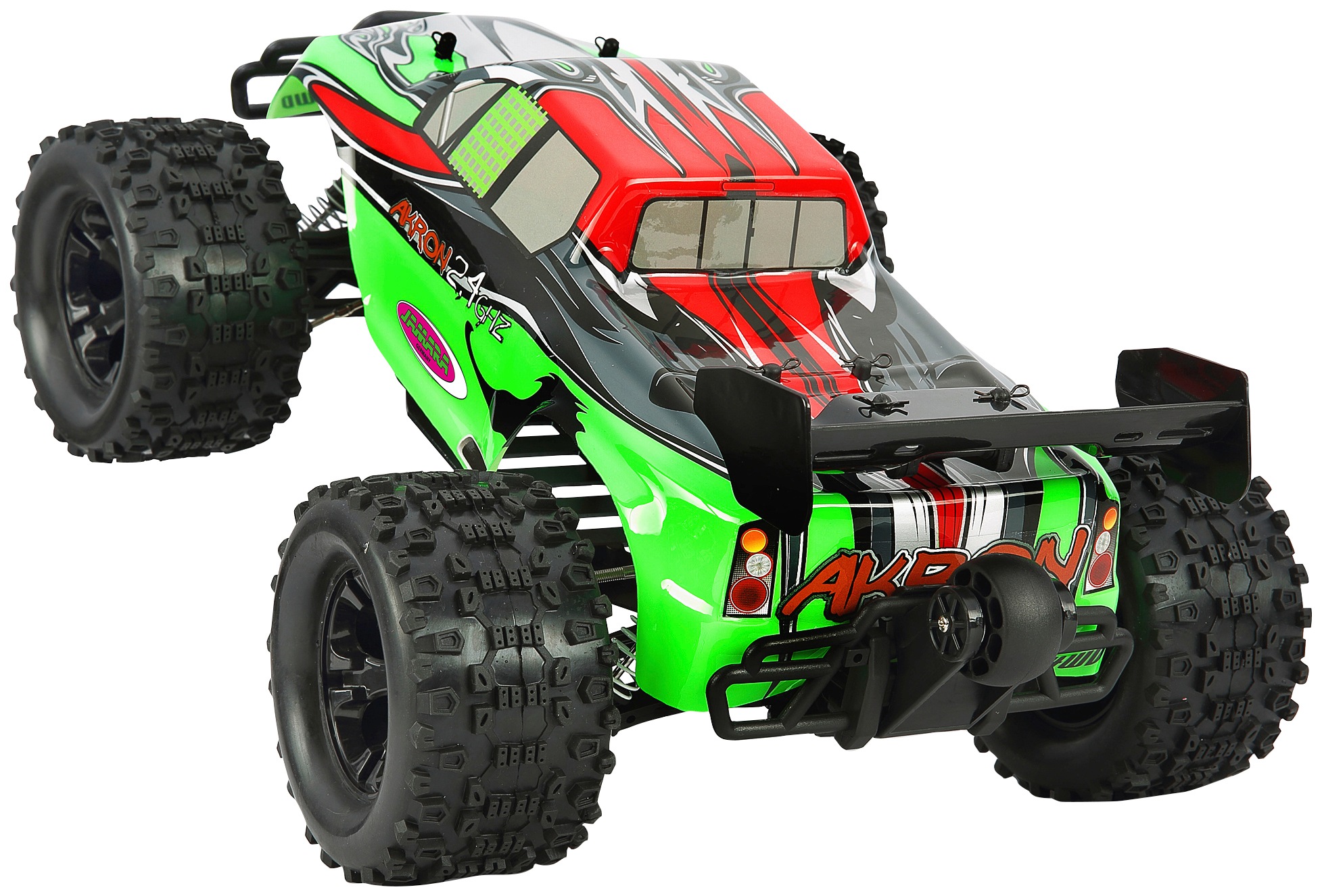 Jamara RC-Monstertruck »Akron Monstertruck BL 4WD«, 1:10, 2,4 GHz, Wheelybar