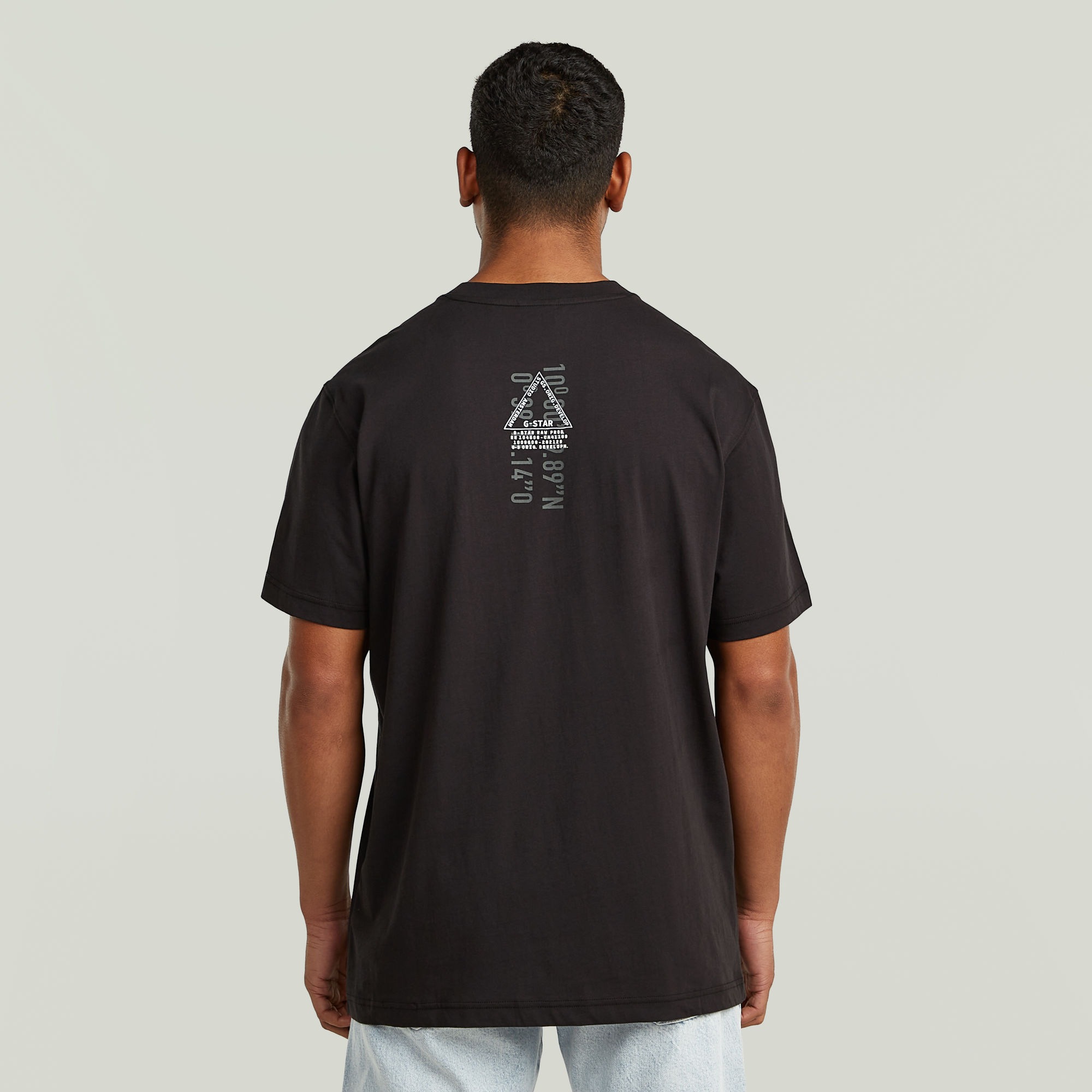 G-STAR T-Shirt "Layered Back" mit Print auf dem Rücken, Regular Fit günstig online kaufen