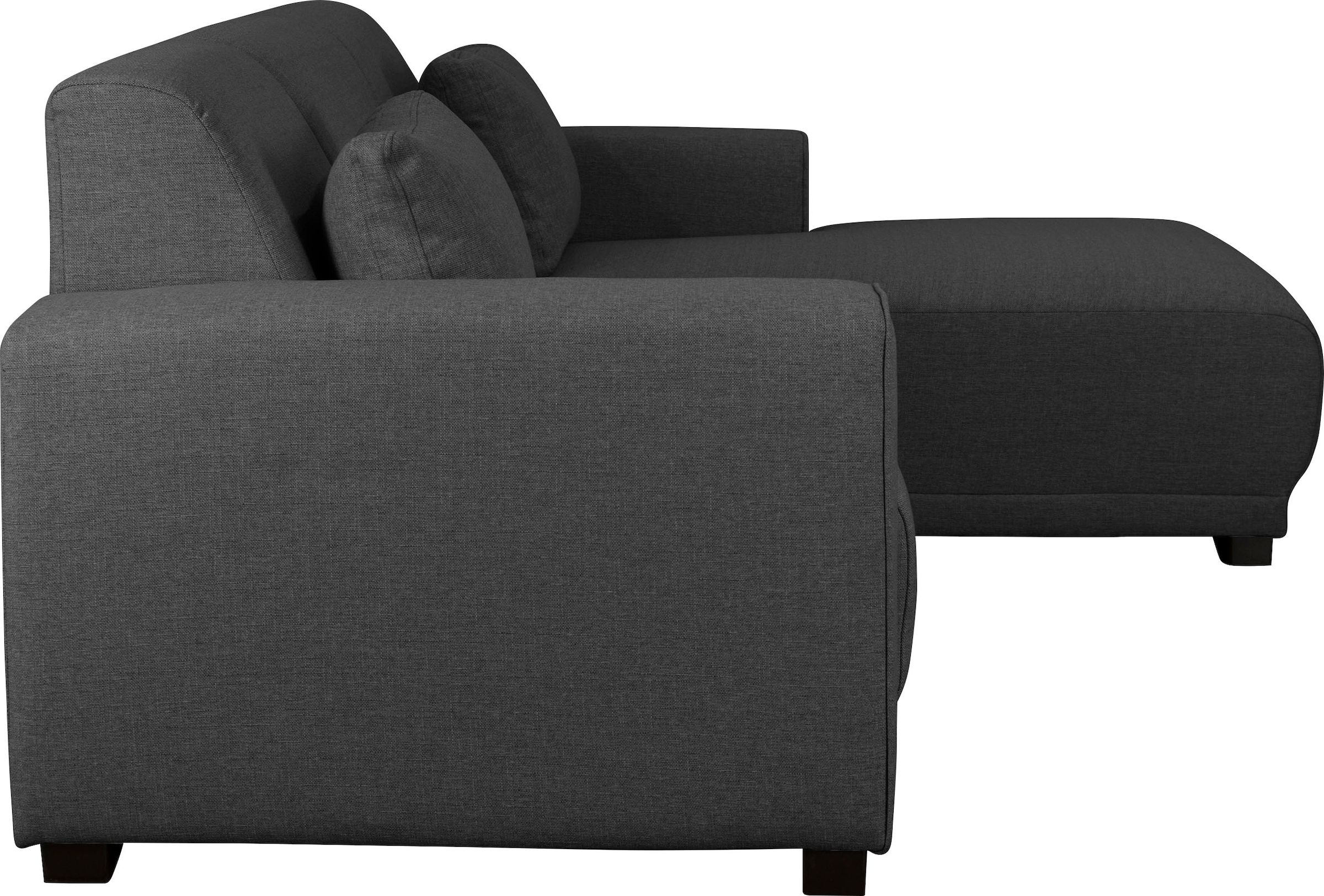 Home affaire Ecksofa »Bornholm incl. 2 Kissen, Stellmaße 234x162 cm L-Form«, Recamiere wahlweise links oder rechts bestellbar