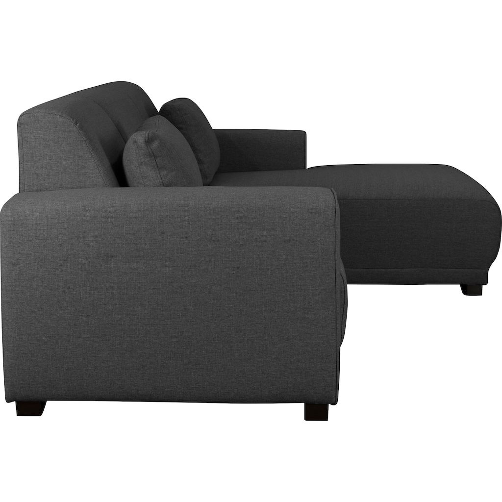 Home affaire Ecksofa »Bornholm incl. 2 Kissen, Stellmaße 234x162 cm L-Form«