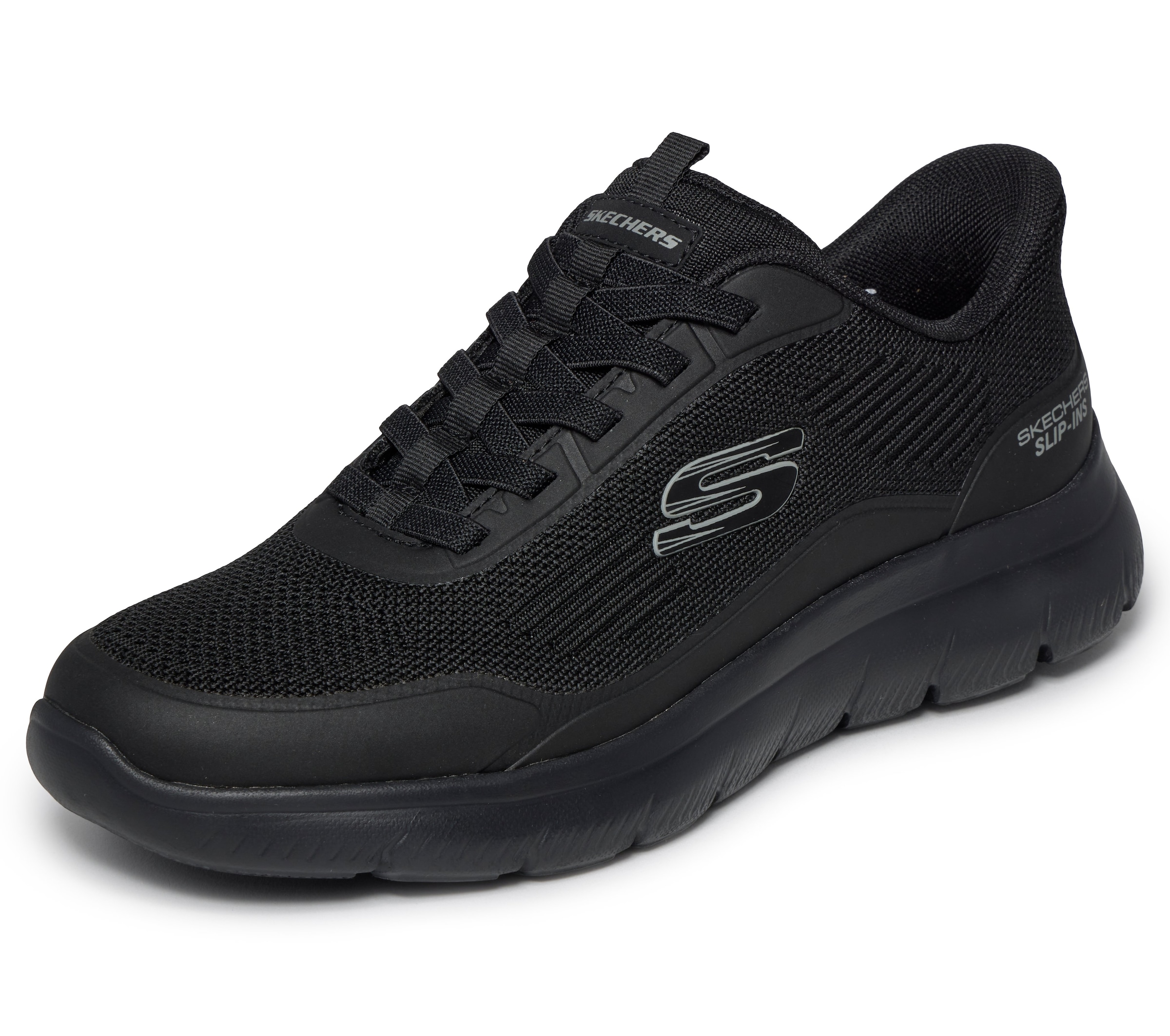 Skechers Summits-Leyter Slip-On Sneaker Black 50.5 6