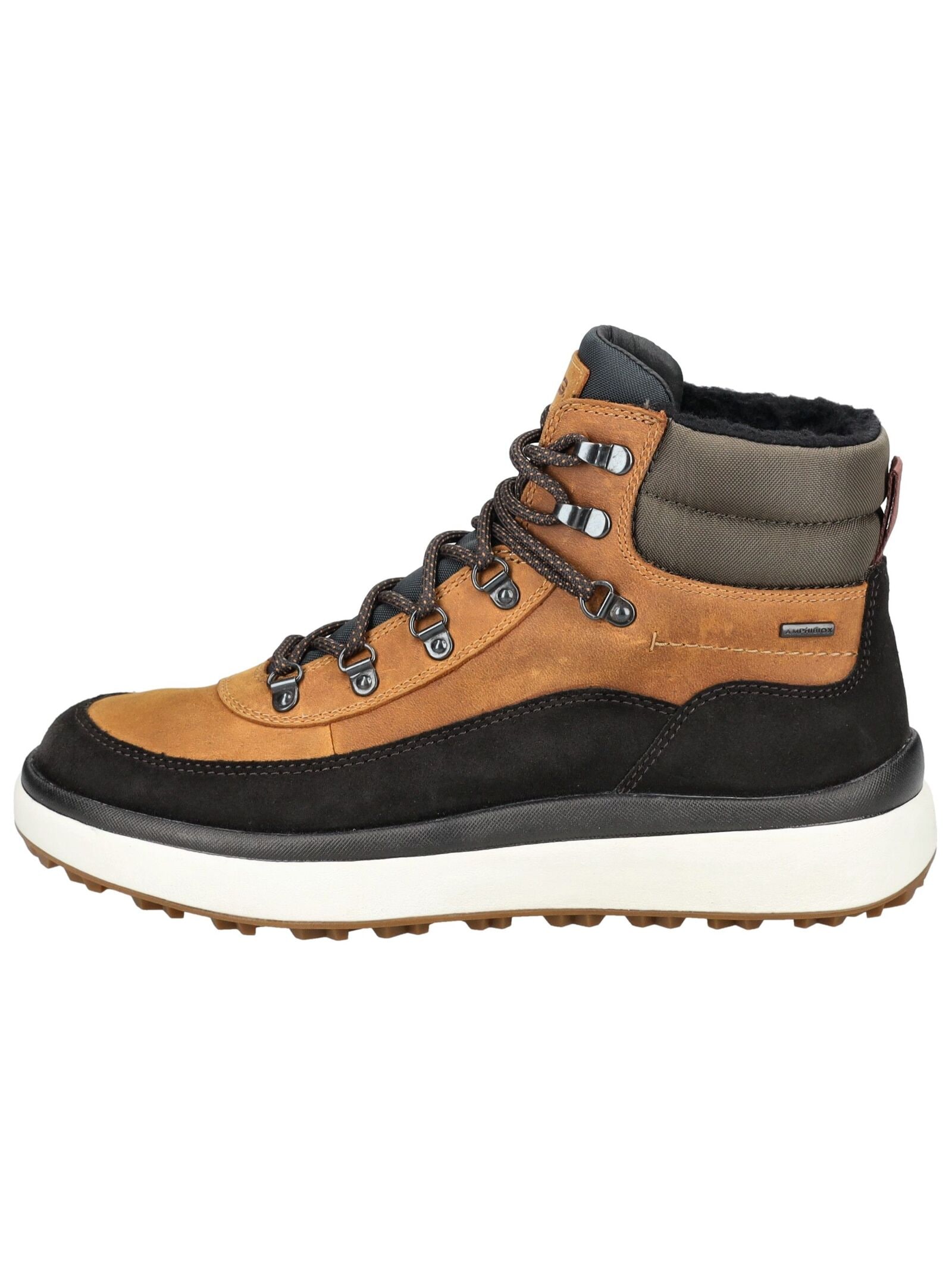 Geox Schnürstiefelette »Geox Stiefelette Veloursleder/Textil«