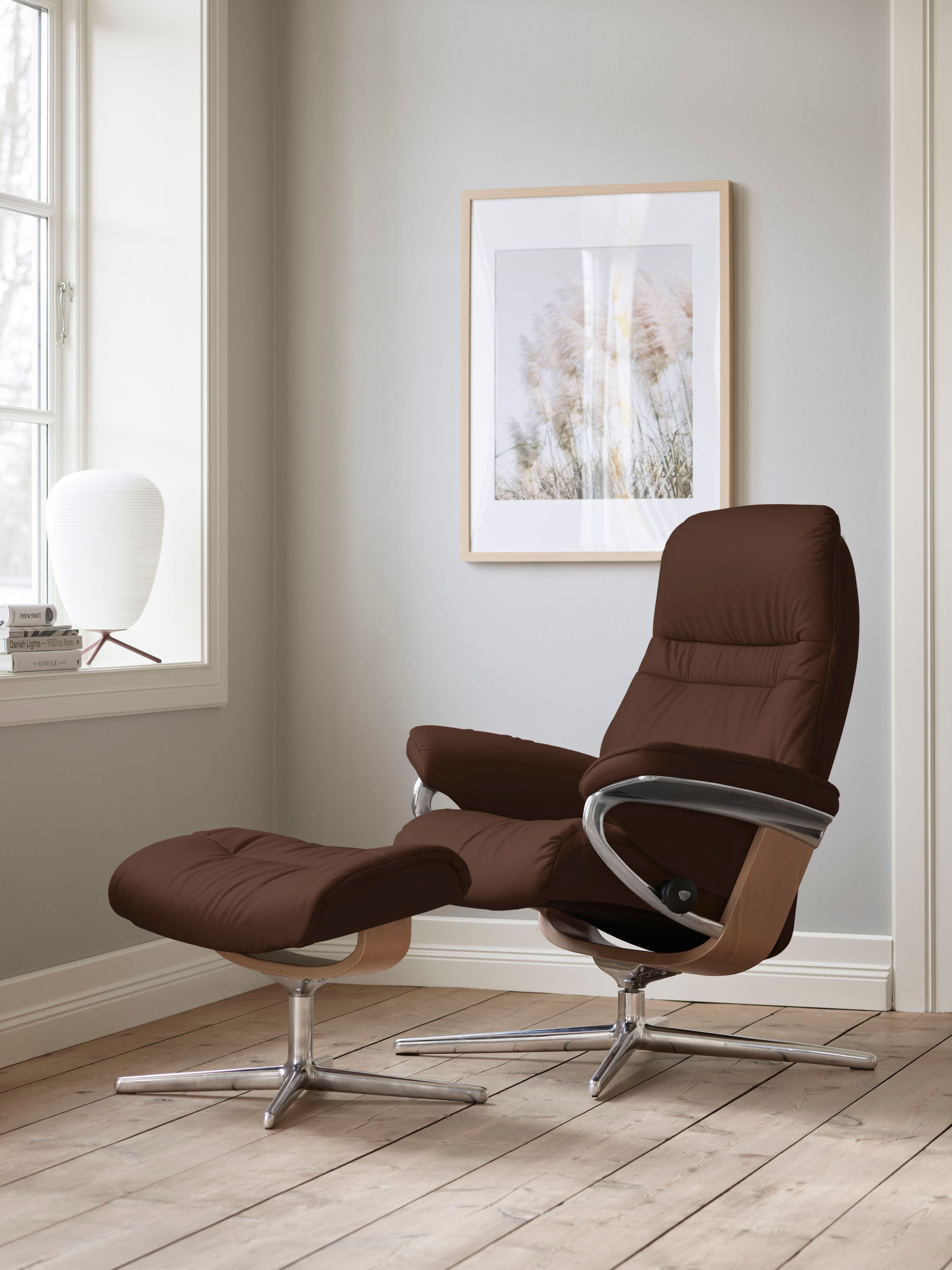 Stressless Relaxsessel "Sunrise", (Set, Relaxsessel mit Hocker), mit Hocker günstig online kaufen