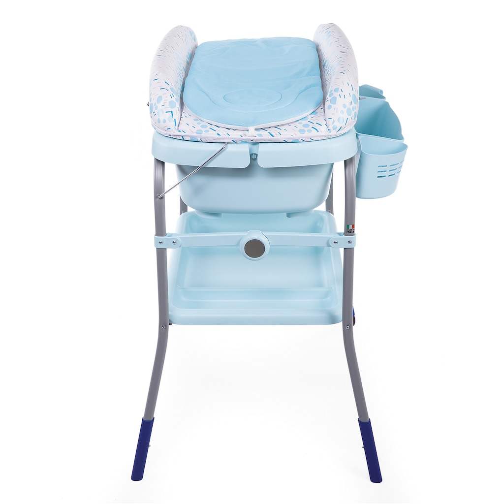 Chicco Wickeltisch »Bade-/Wickelkombination Cuddle & Bubble, Ocean«, bis 11 kg, Made in Europe, 66 cm