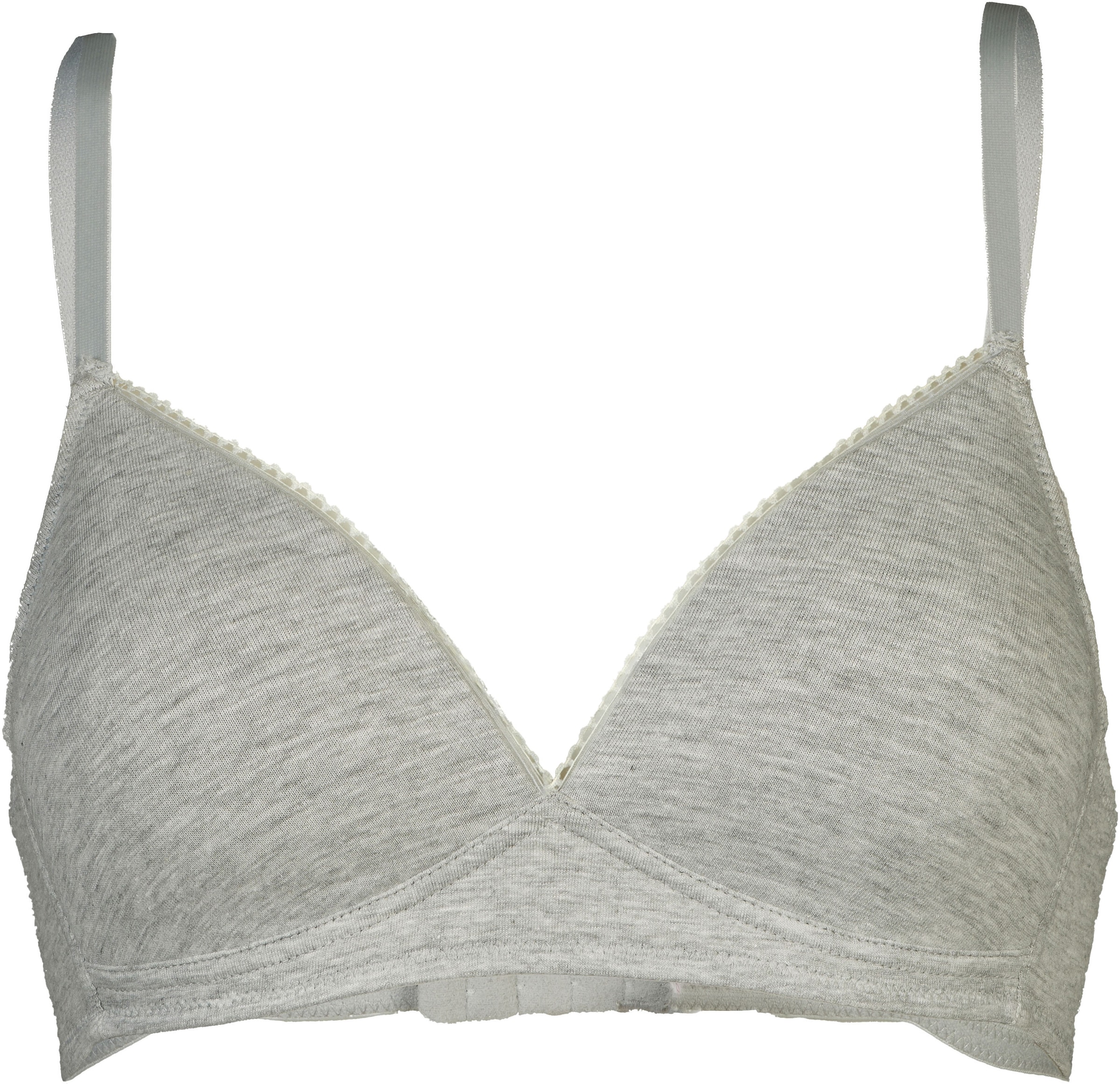 My Basic Soft-BH »padded cotton bra«, mit leichtem V-Ausschnitt