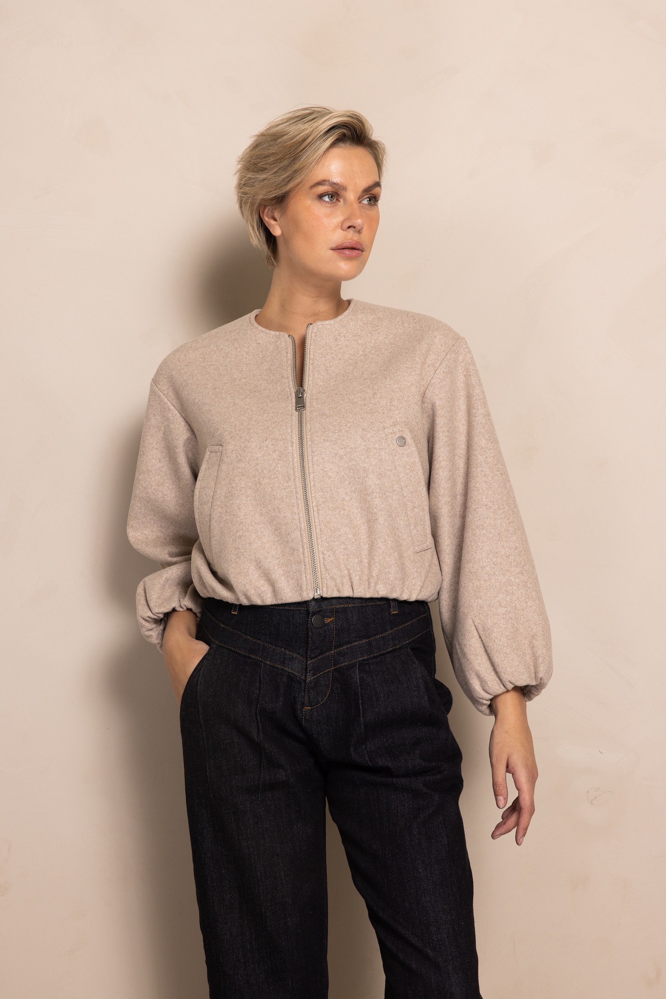 Zhrill Blouson "MANOA", mit Ballonärmeln günstig online kaufen
