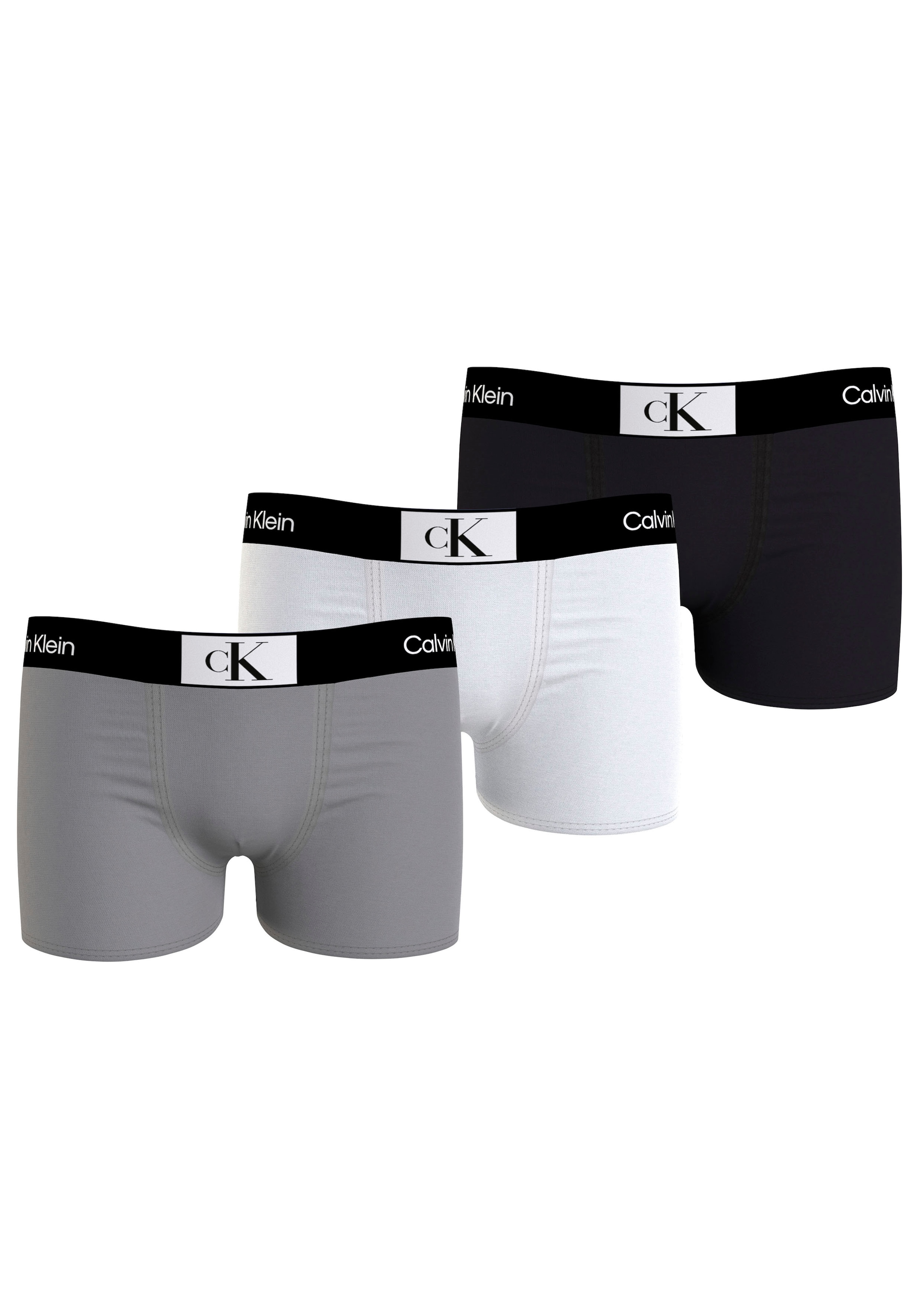 ▷ »3PK 3er-Pack), Logo-Wäschebund Calvin TRUNK«, Klein Trunk für mit (Packung, BAUR |