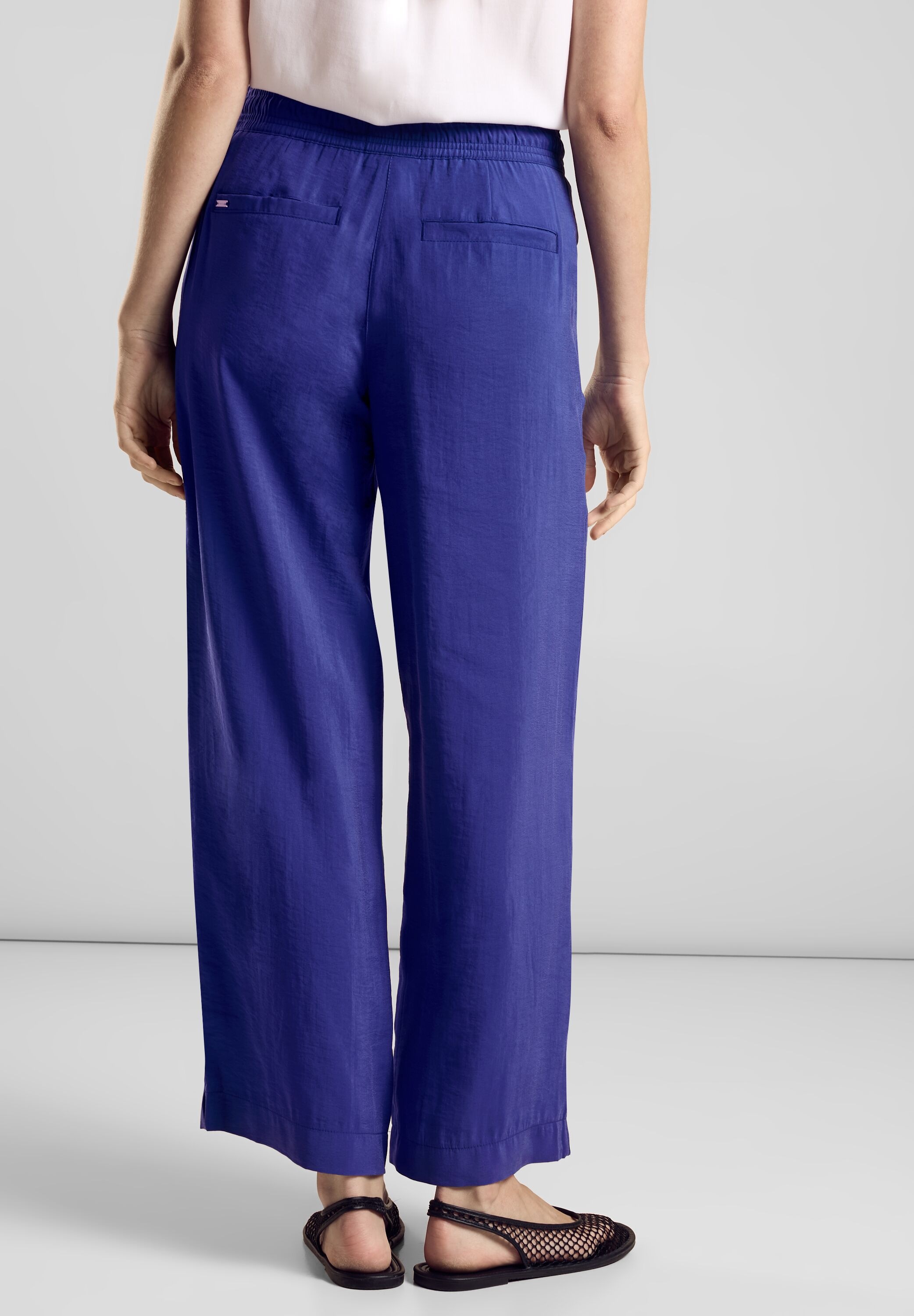 STREET ONE Stoffhose, High Waist