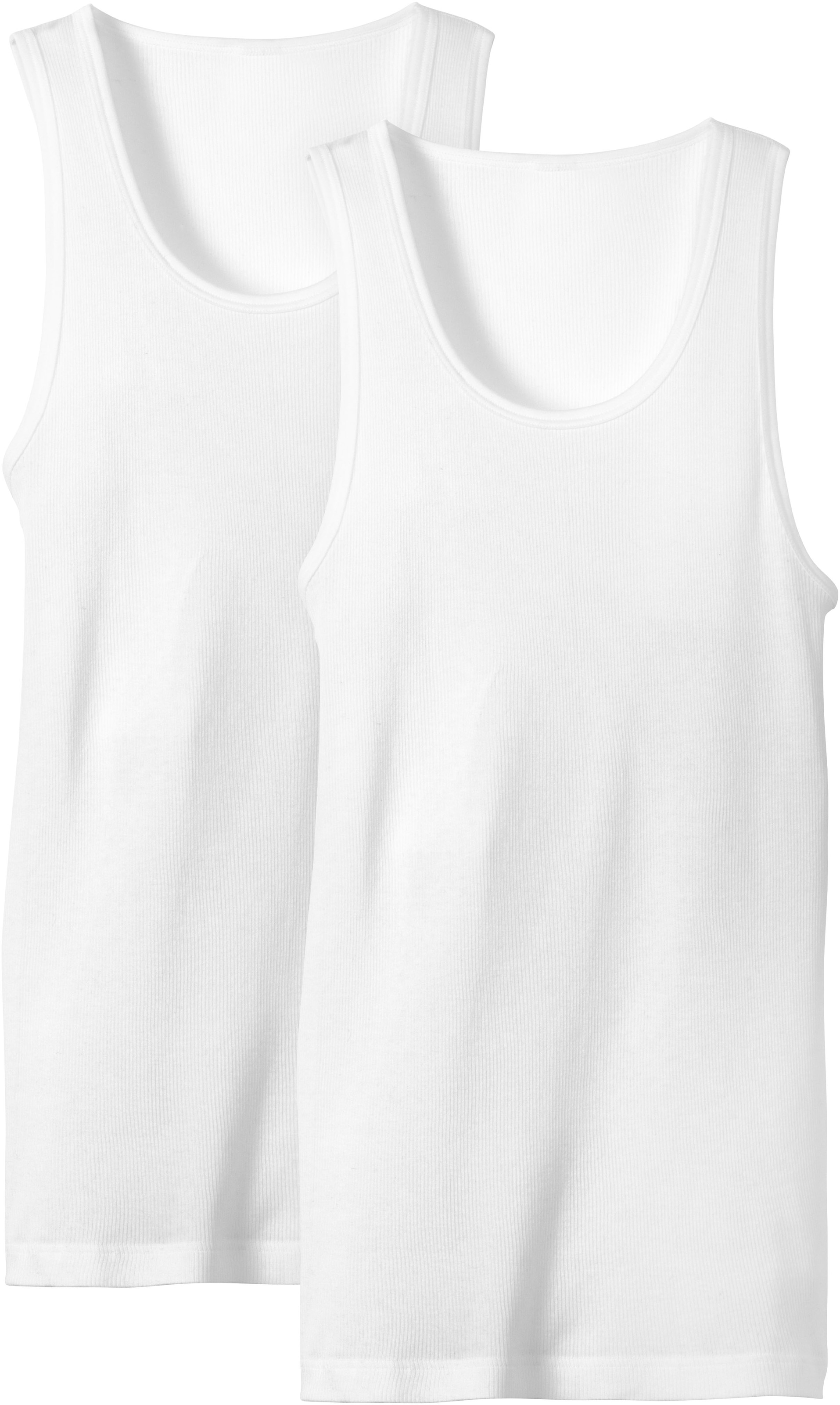 CALIDA Tanktop "Natural Benefit", (2er Pack), Rundhals-Ausschnitt, Feinripp günstig online kaufen
